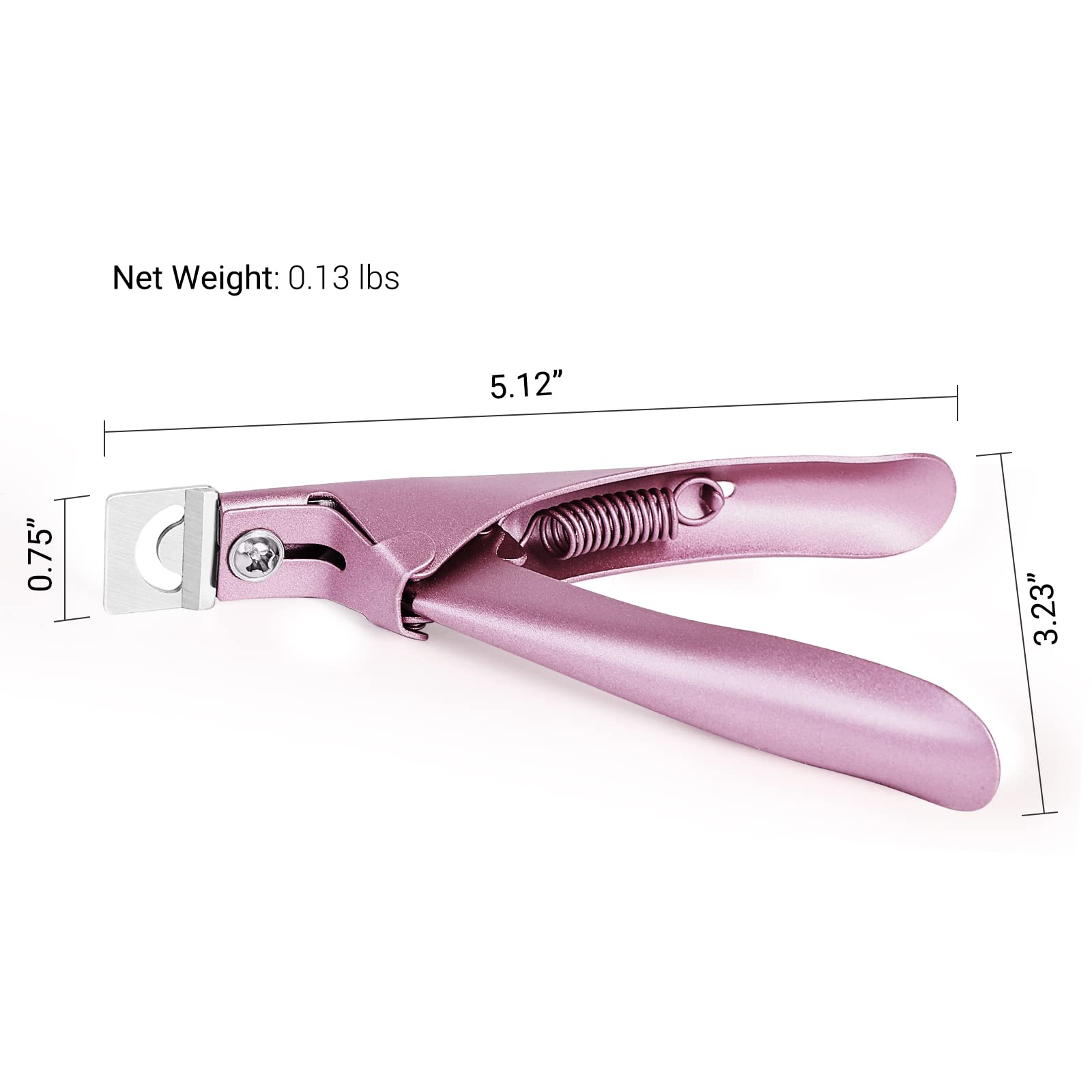 Stainless Steel Edge Cutter - Rose Gold