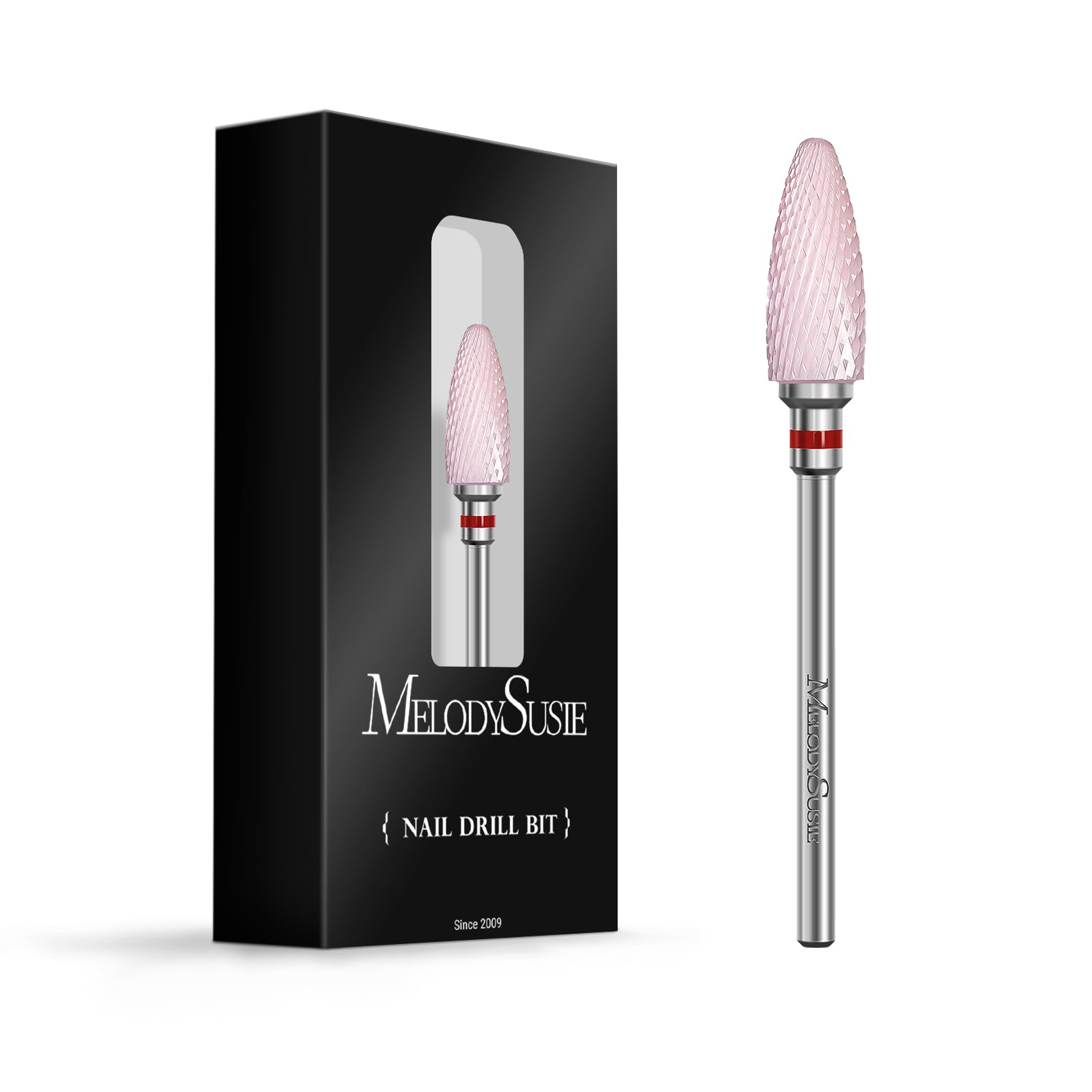 Ceramic Nail Drill Bits Pink