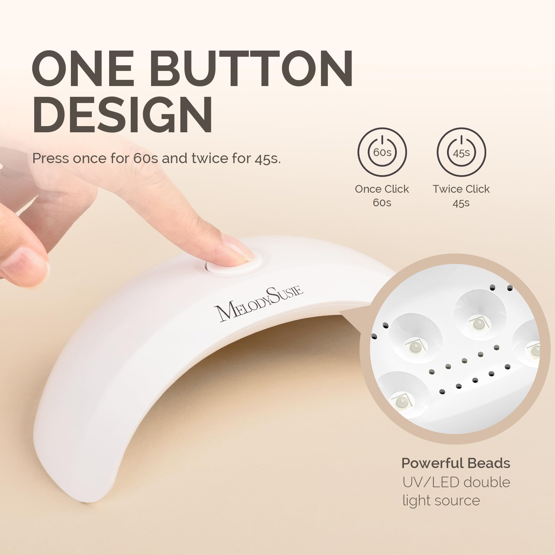 Aurora 1 (P-Art04) LED/UV Nail Lamp