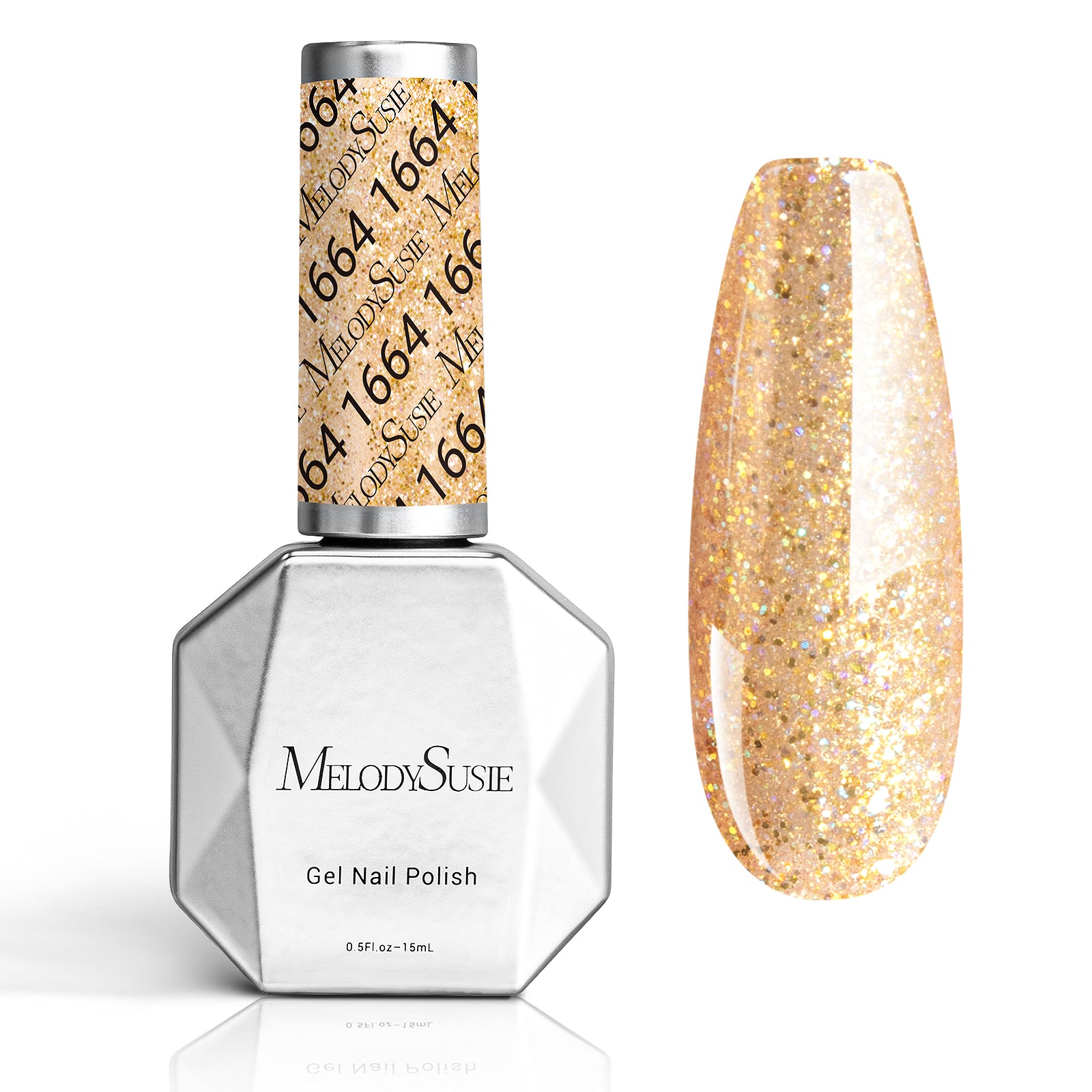 1664 Golden Sands - TPO-Free Thick Gel Nail Polish(15ml)