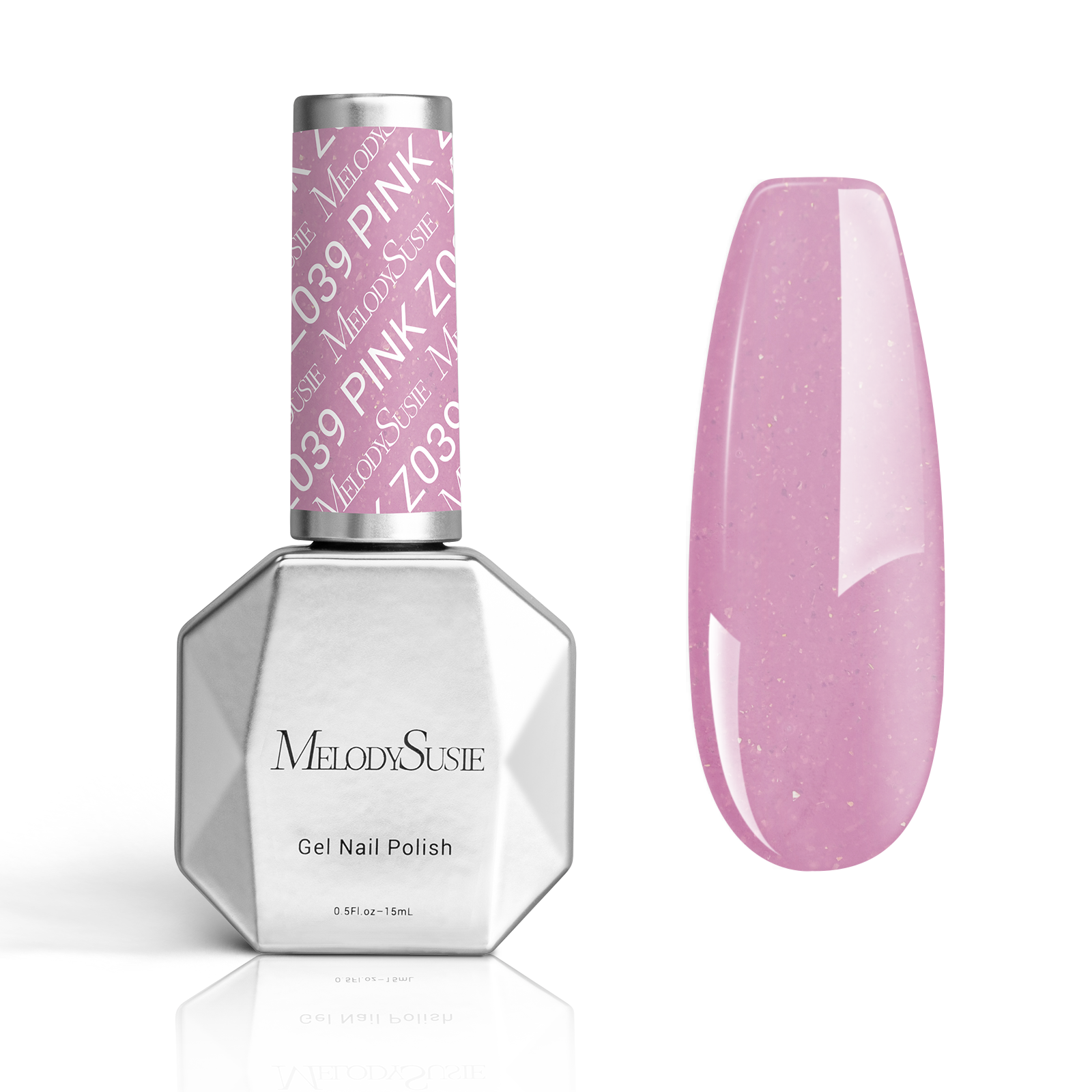 Z039 Pretty Pink Shiny - TPO-Free Thick Gel Nail Polish(15ml)