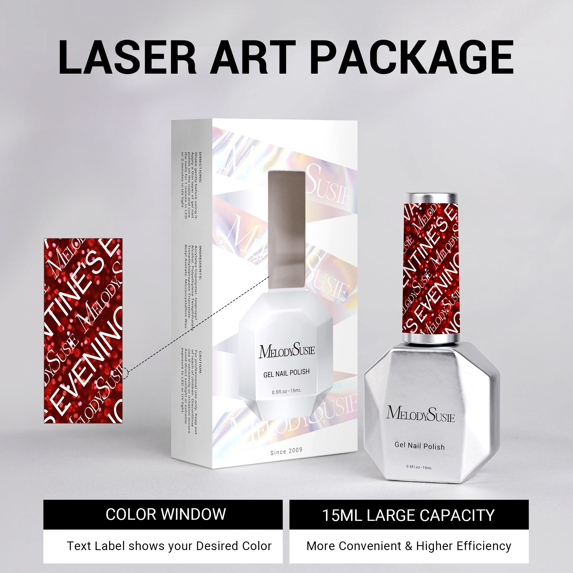 Z049 Heartbeat Red - TPO-Free Thick Gel Nail Polish(15ml)