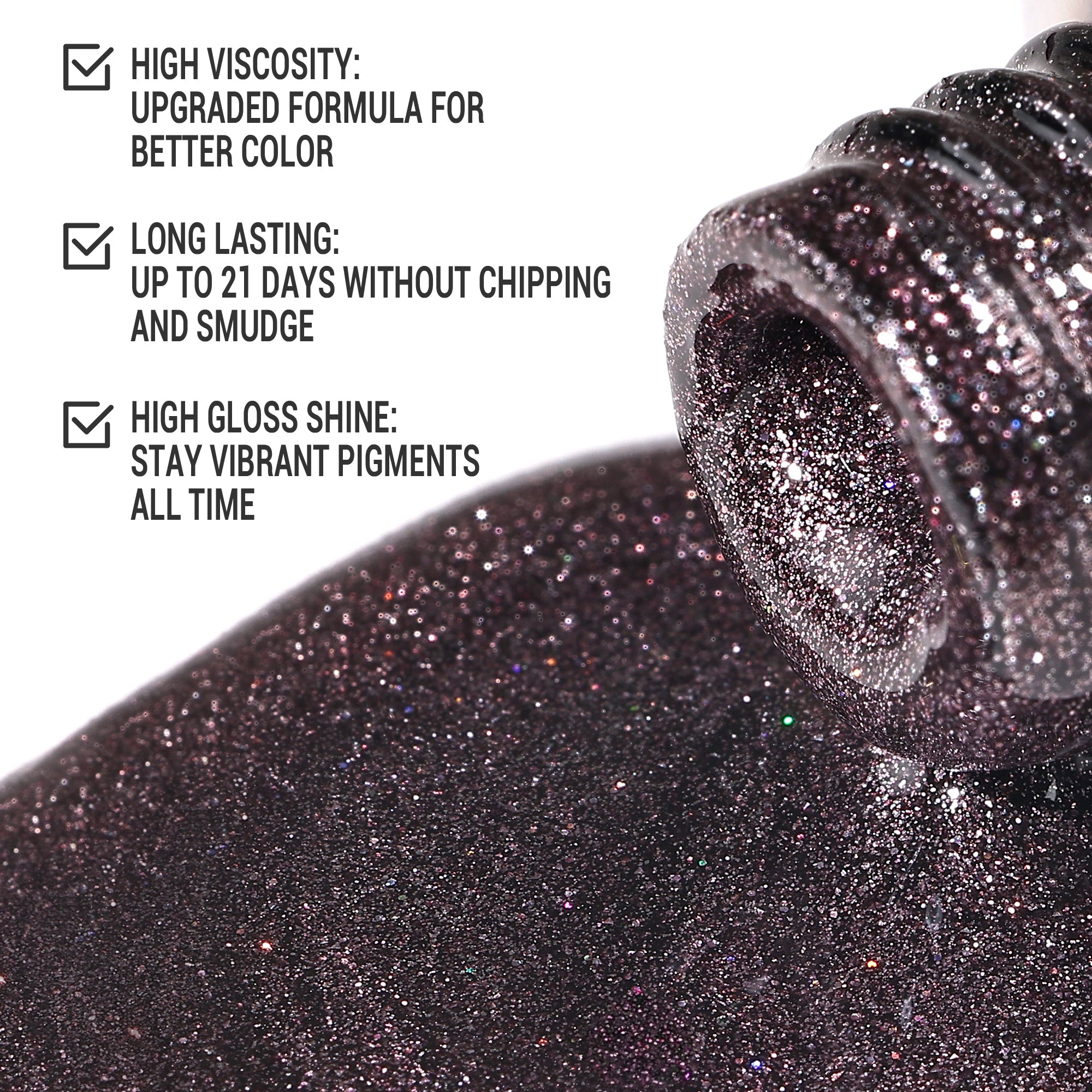 Z203 Saturn Energy Brown - TPO-Free Thick Gel Nail Polish(15ml)