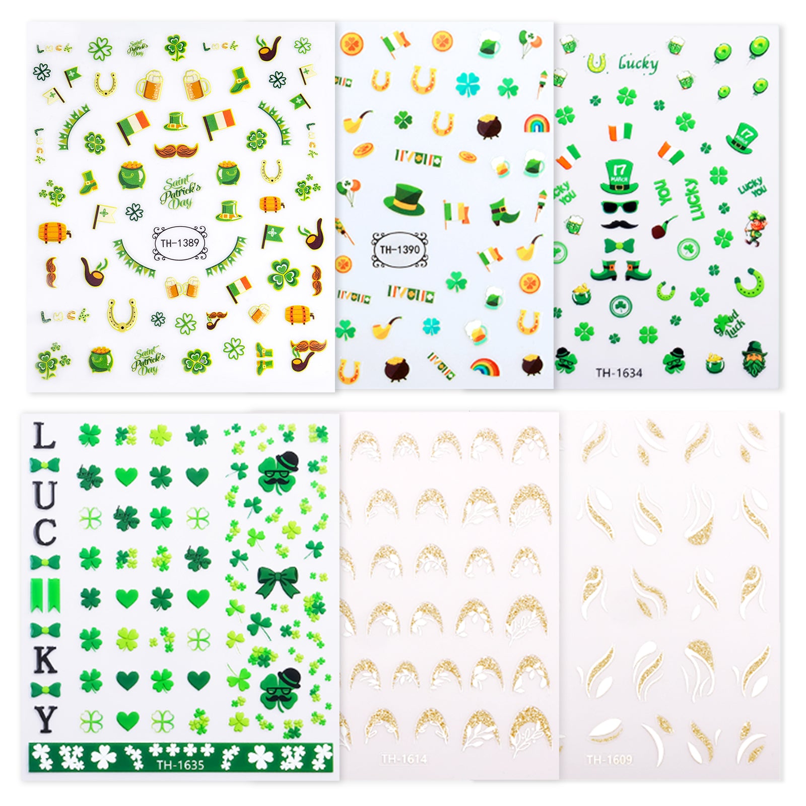 St. Patrick’s Day Nail Art Stickers