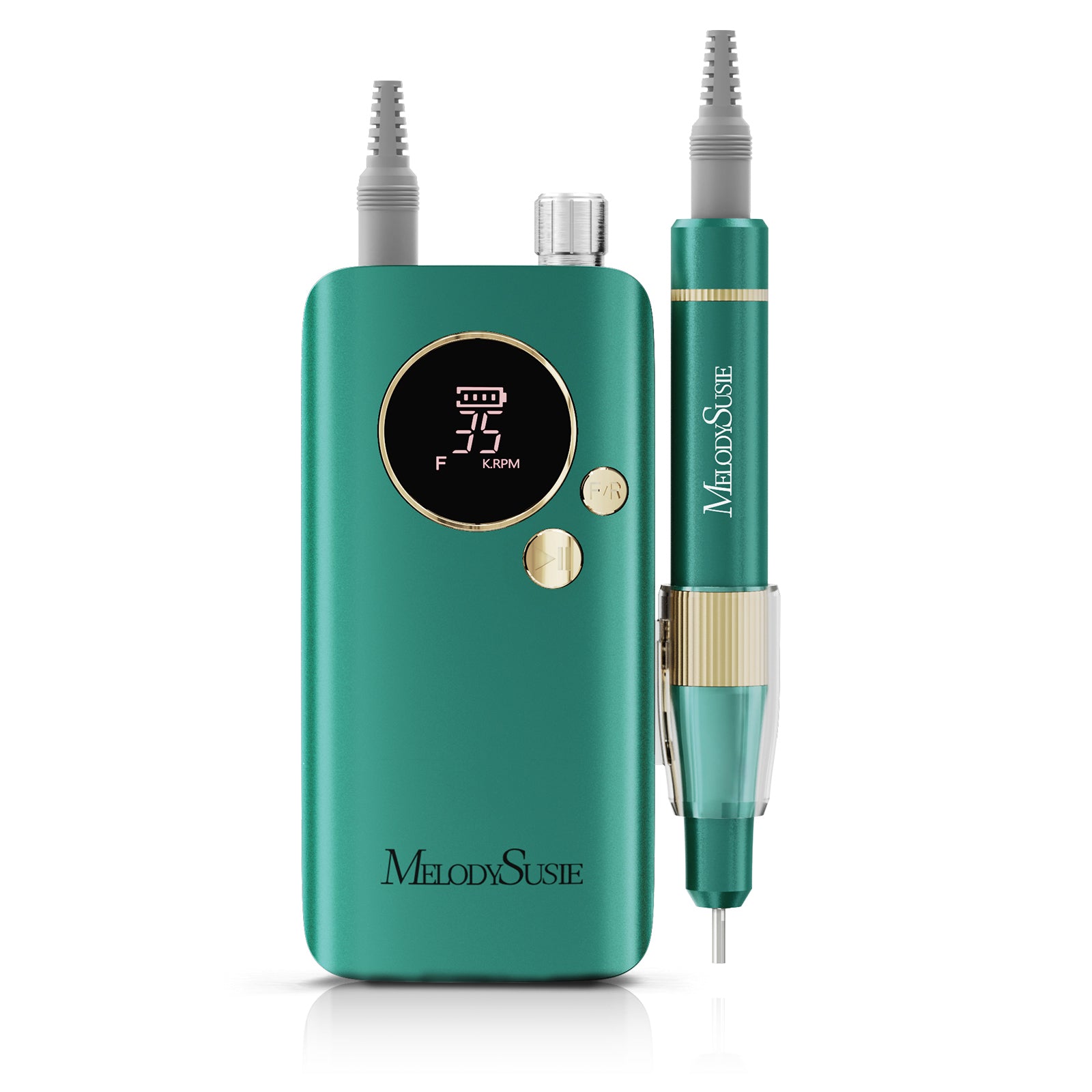 SM200F Clip-On Advanced Rechargeable Nail Drill 35,000RPM - Green