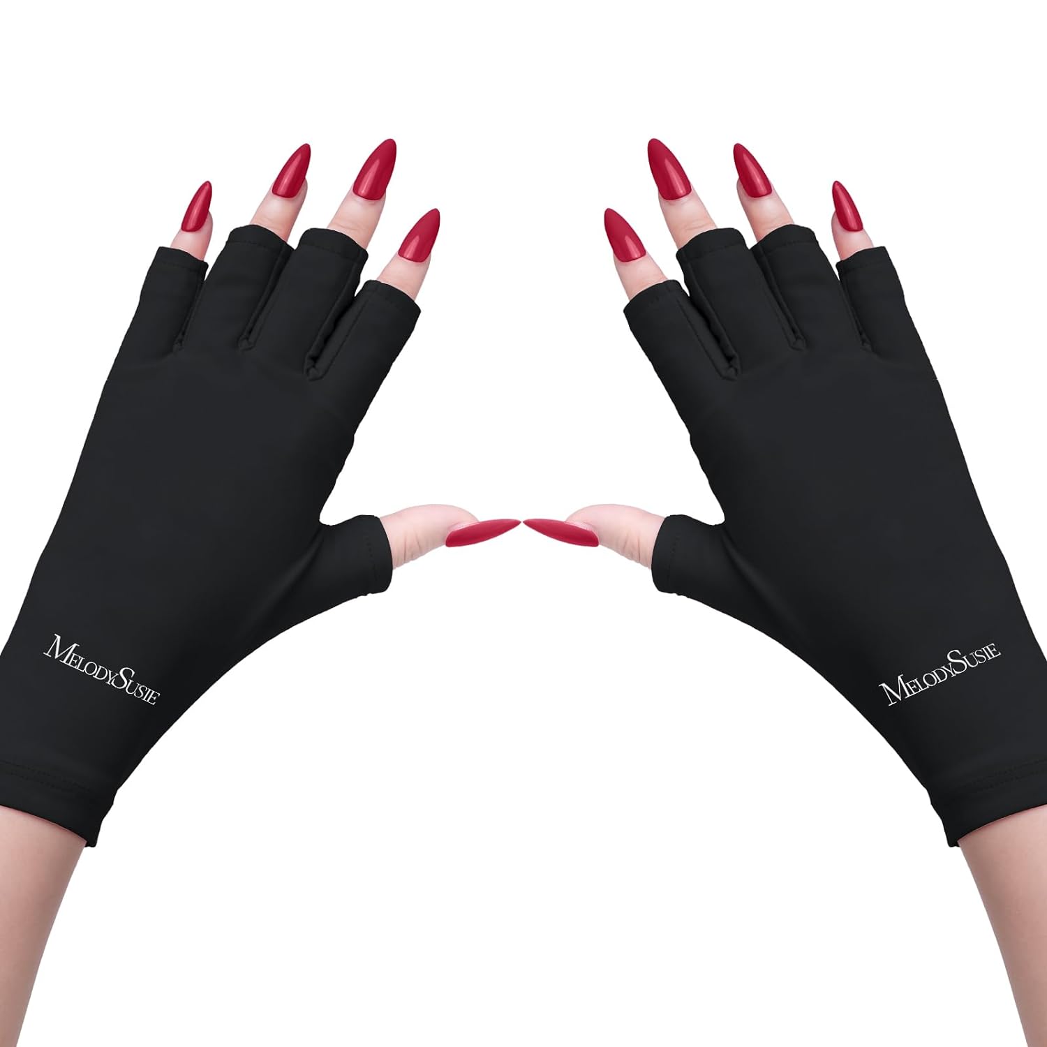 lycra handschuhe MelodySusie UV Shield Manicure Gloves UV Shield LYCRA Gloves
