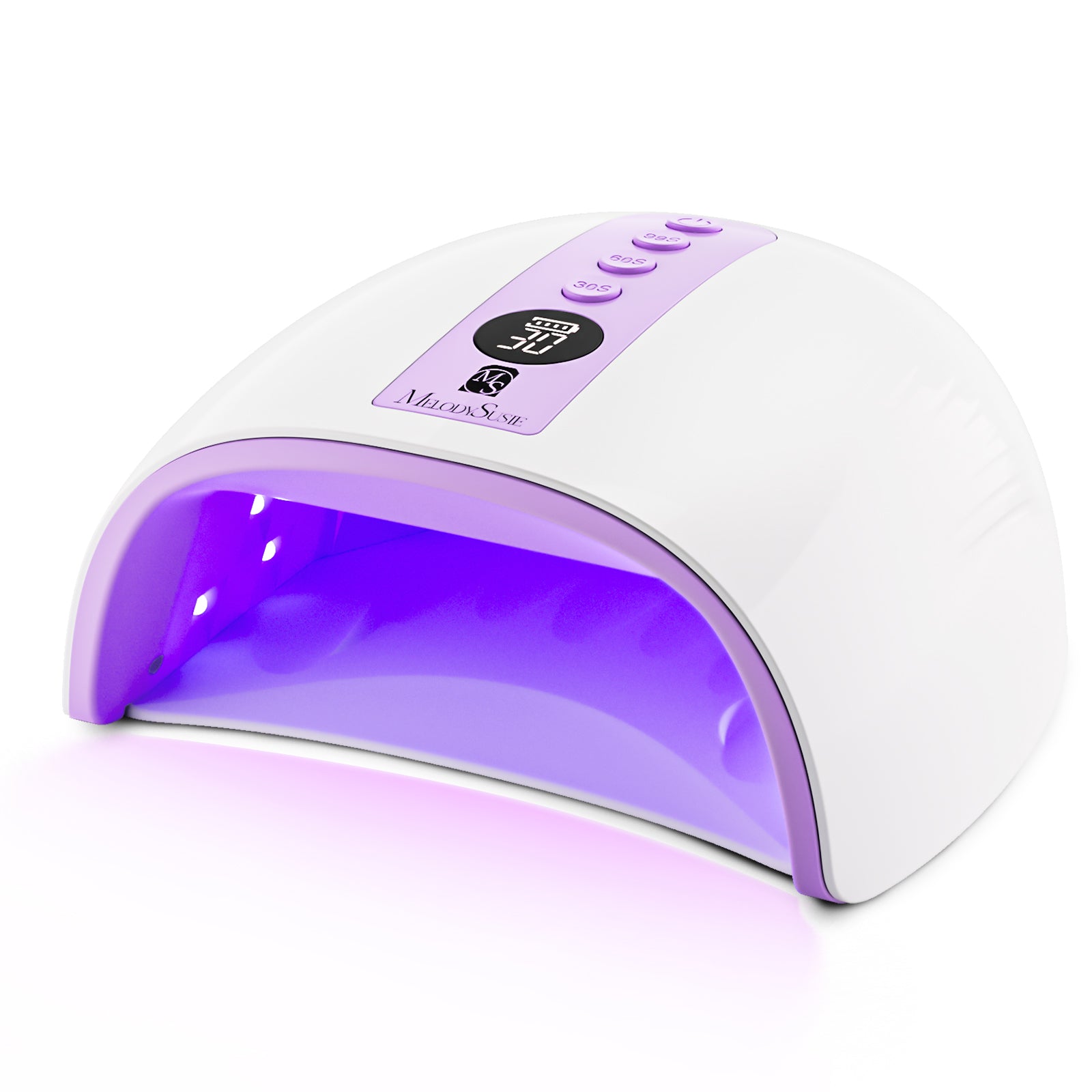 P-PLUS30G Rechargeable Cordless UV/LED Nail Lamp - Purple