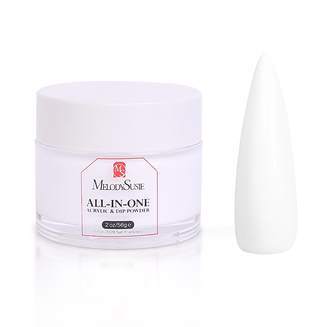 All-In-One Acrylic & Dip Powder - Glistening Snow