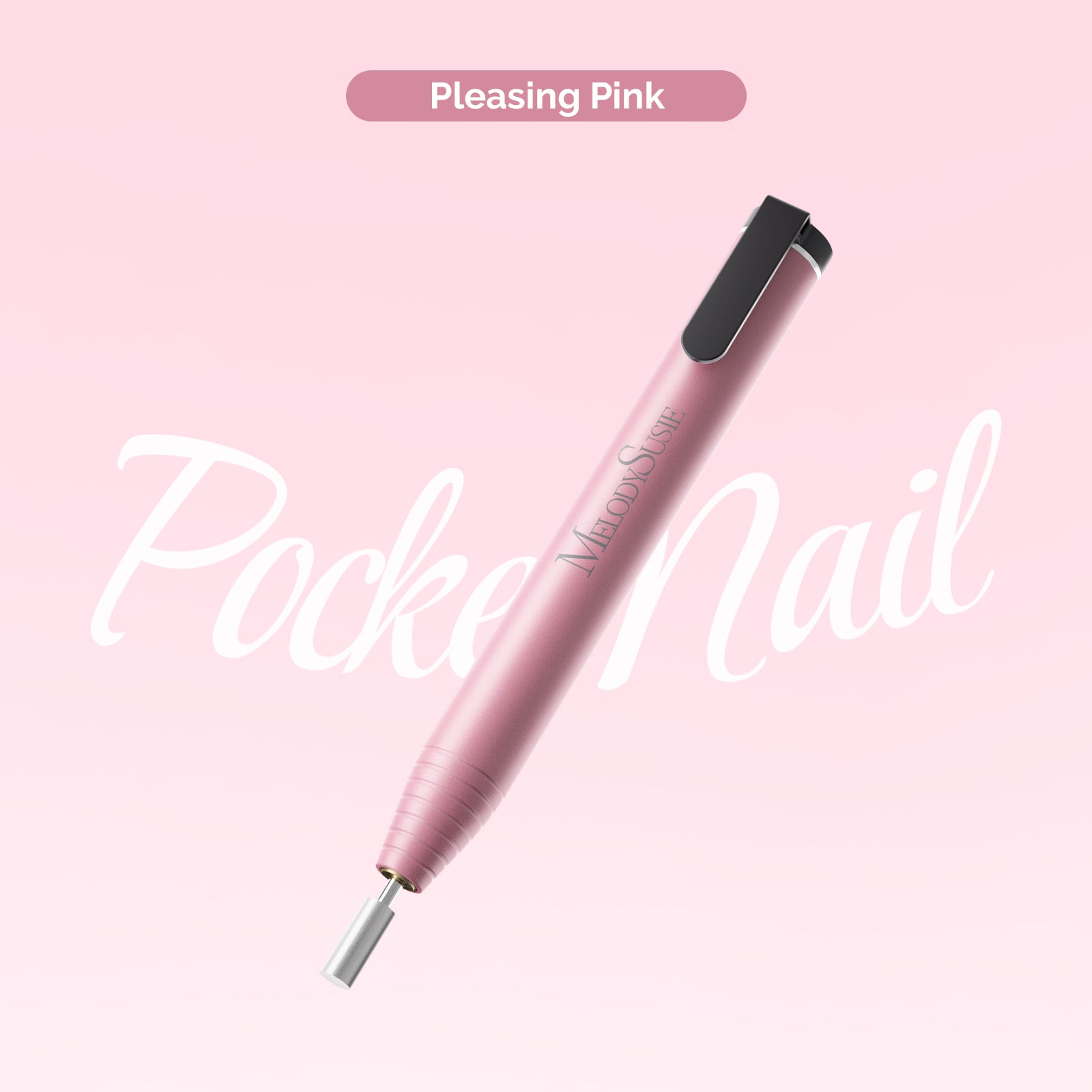 PocketNail PC100GR/PC100G Pen-Shaped Innovative Portable Rechargeable Nail Drill 20,000RPM