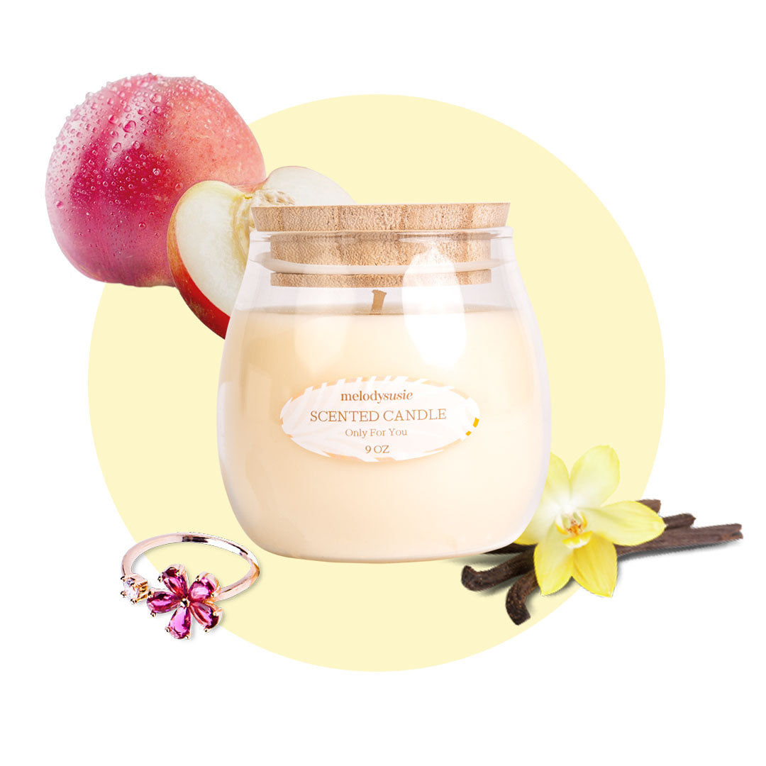 Large Jar Fortune Gift Scented Candles (9 oz)
