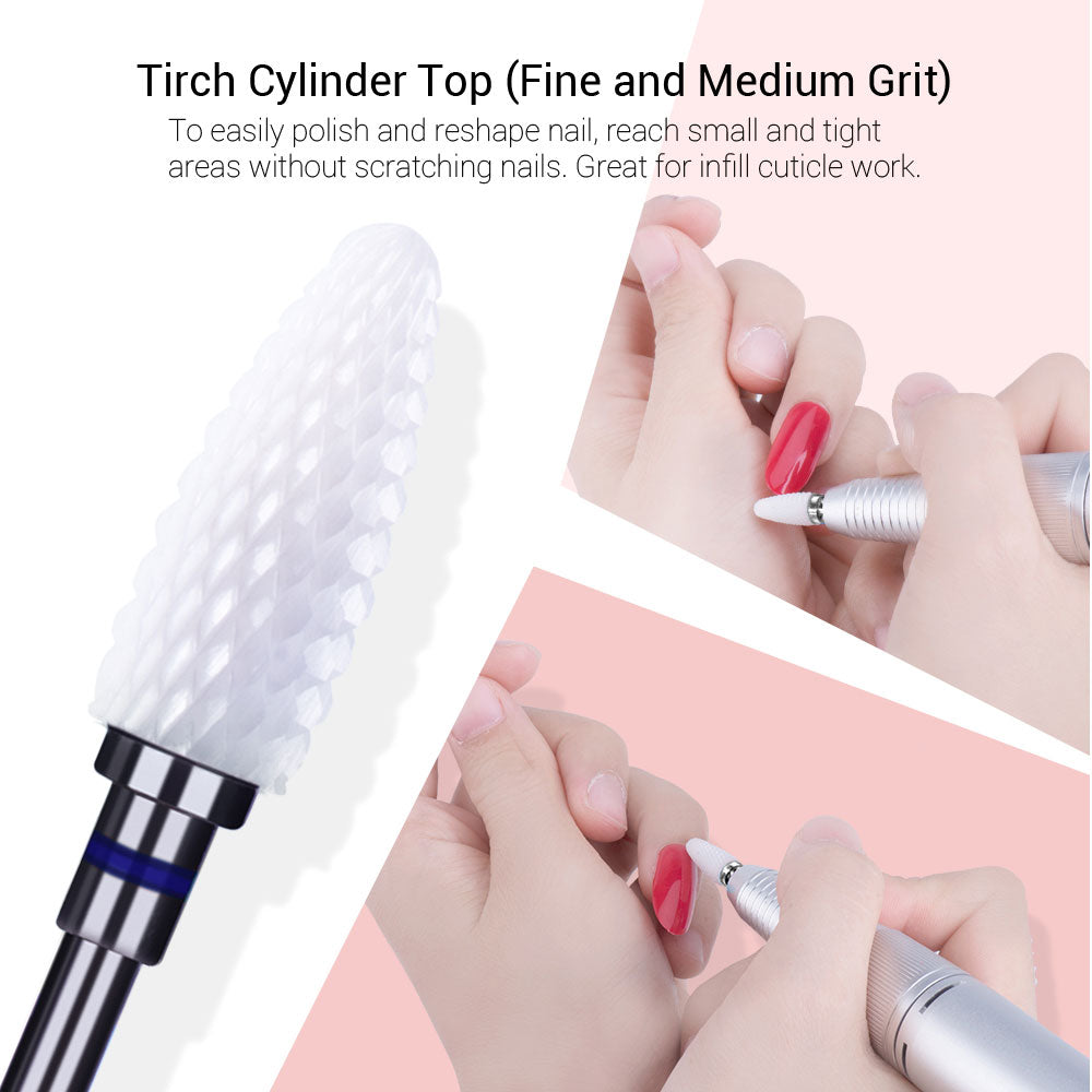 Ceramic Nail Drill Bits Set (7pcs)