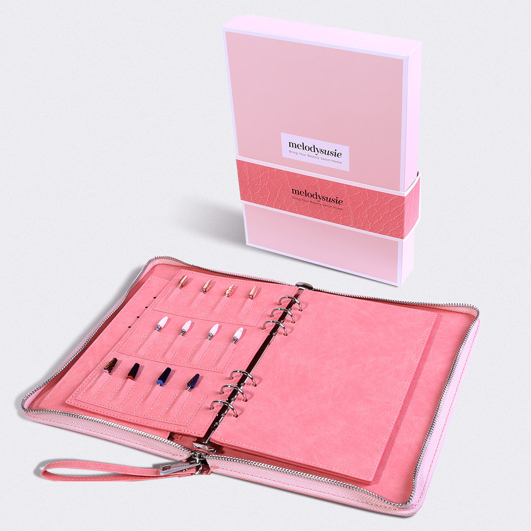 Nail Drill Bits Organizer Storage Bag