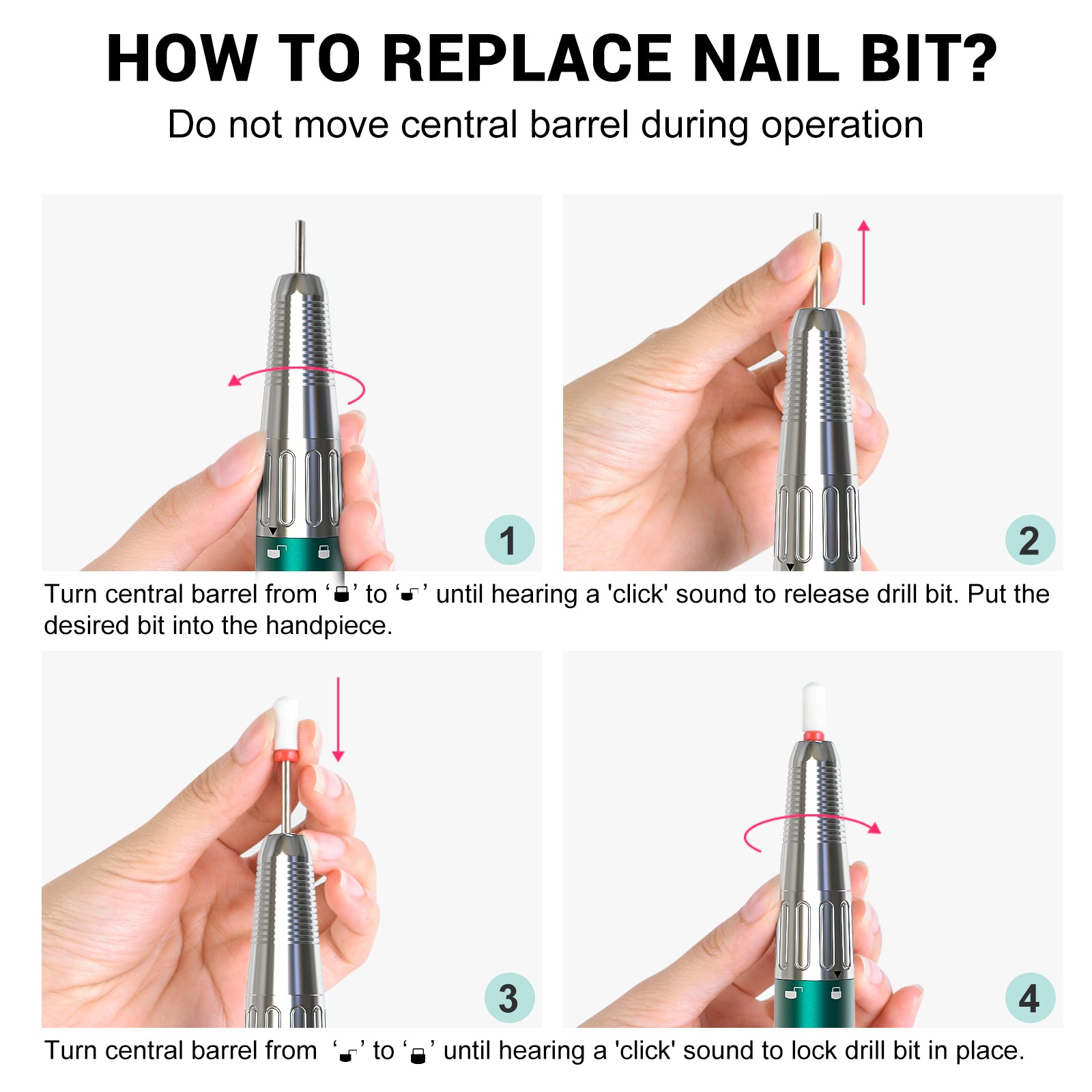 MR2-Sparkle Plus Rechargeable Nail Drill 35,000RPM
