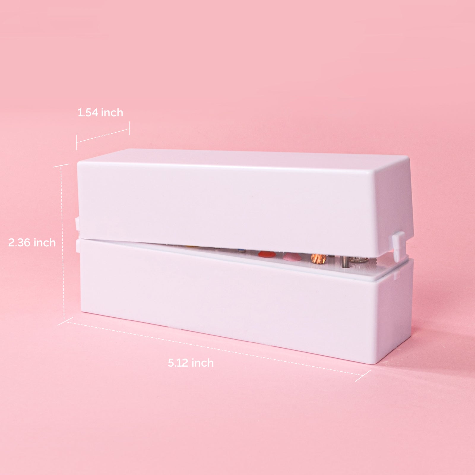 Dustproof Nail Drill Bits Holder