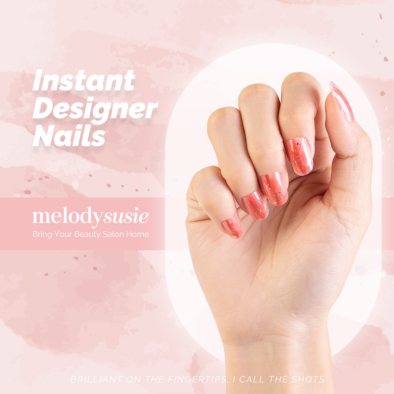 Flush Acrylic Press On Nails Kits