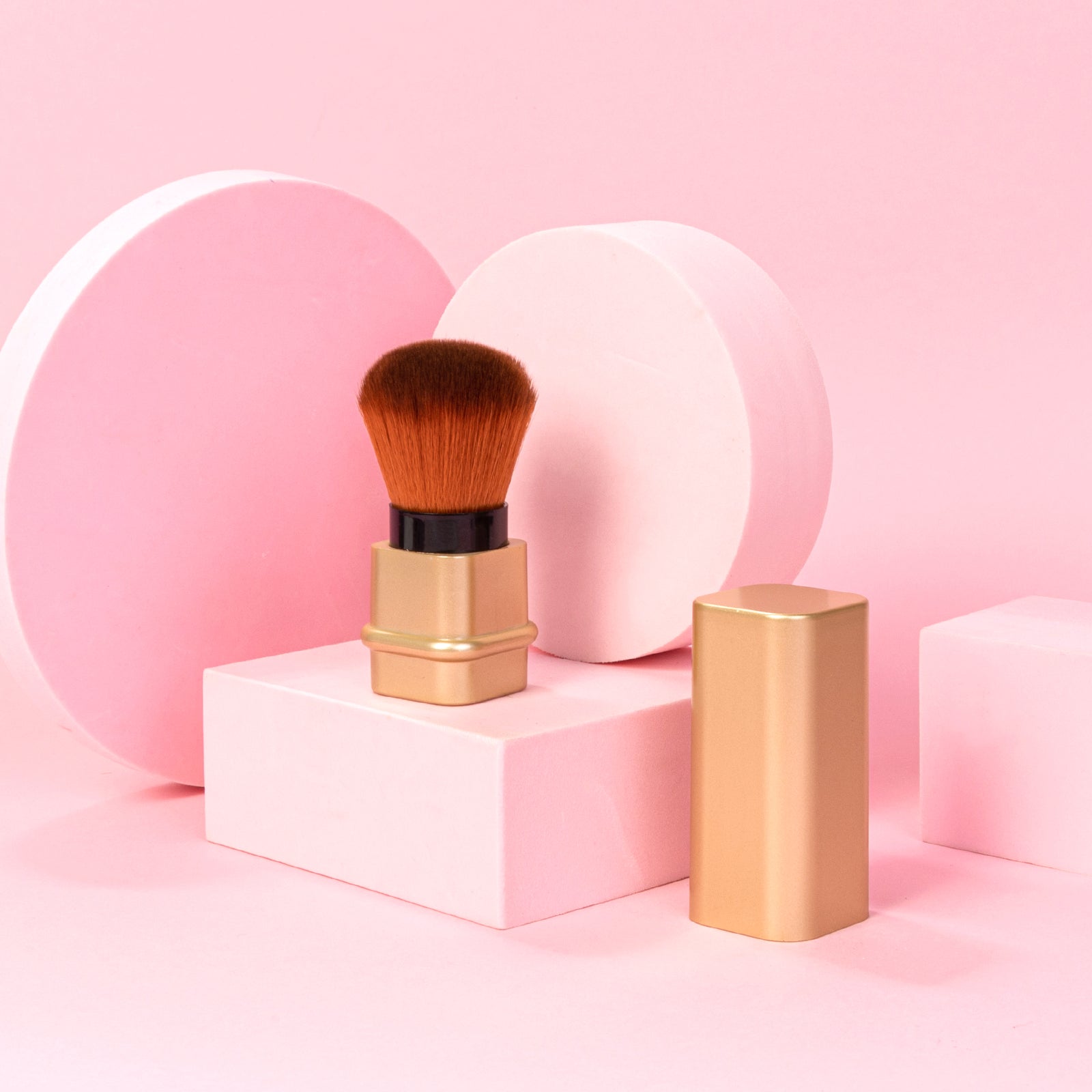 Retractable Nail Art Dust Remover Brush