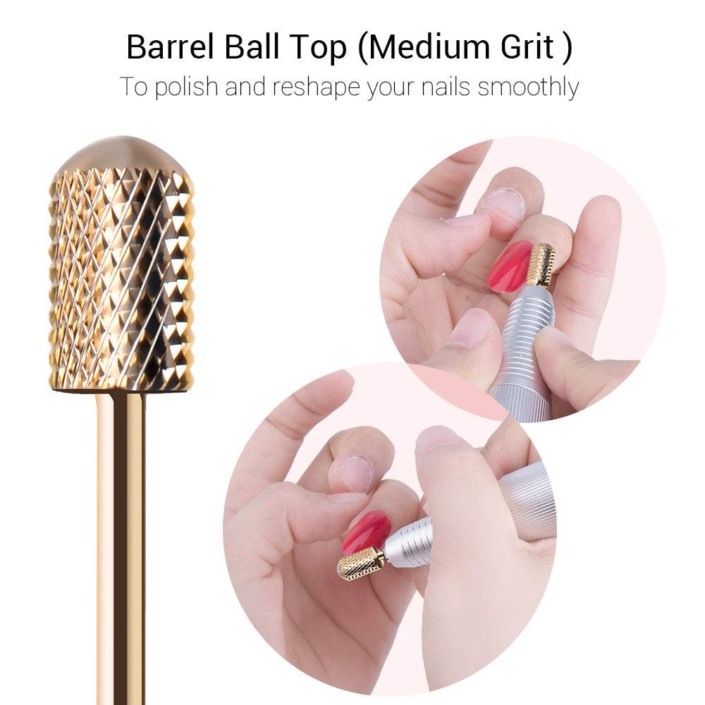 Gold Carbide Nail Drill Bits