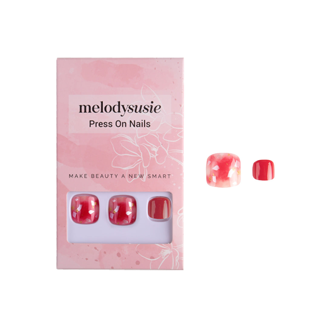 Ruby Acrylic Press On Nails Kits