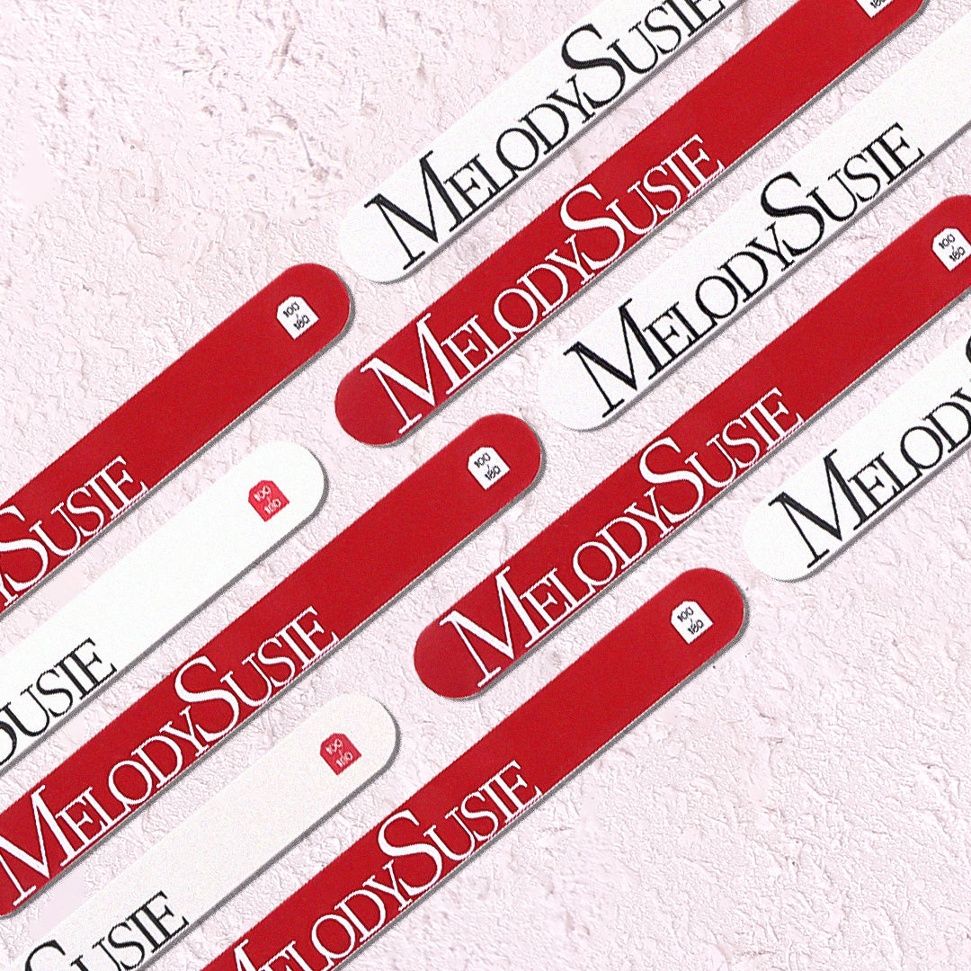 Professional Double Sided Straight Nail File 100/180