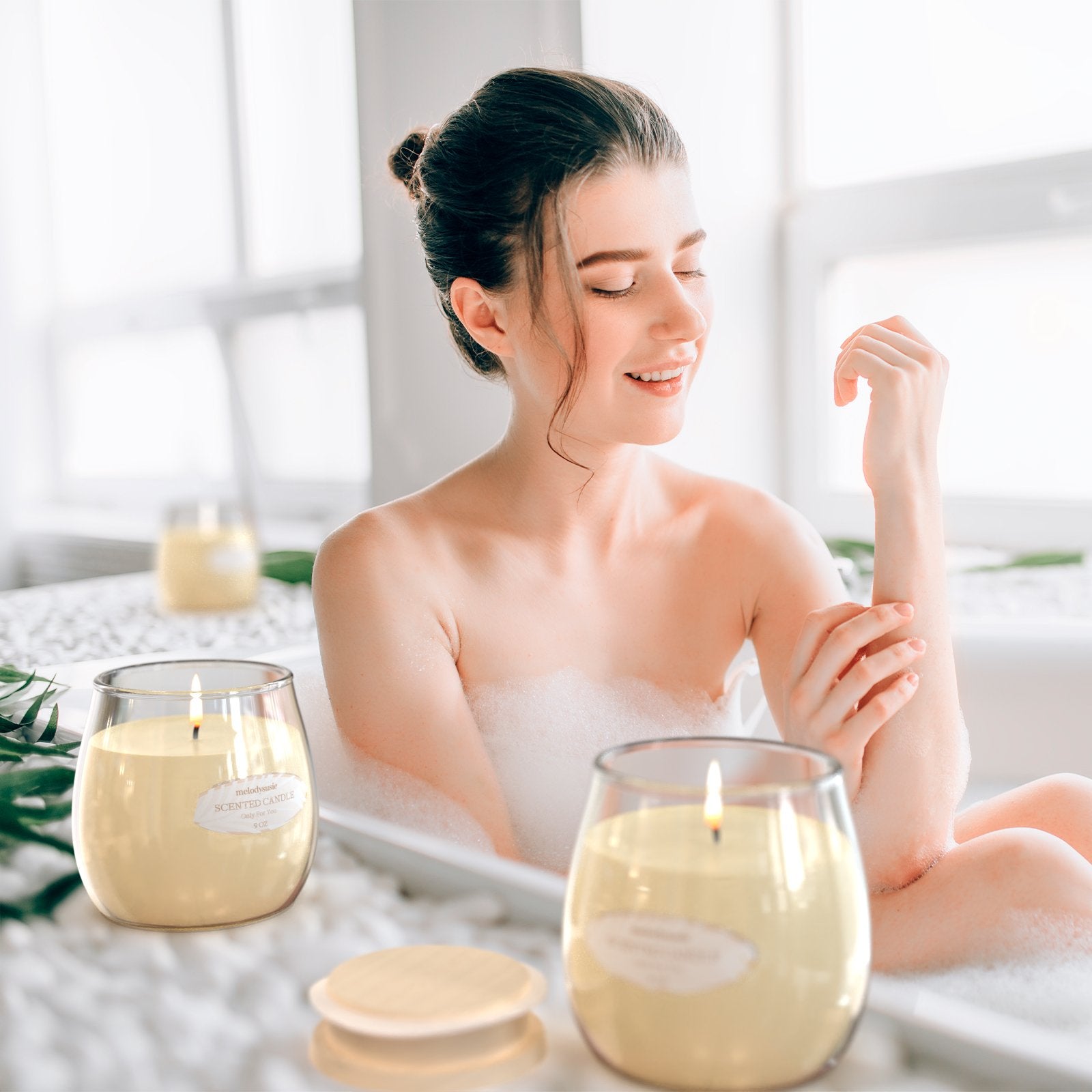 Large Jar Scented Candles Gift Set (9 oz)