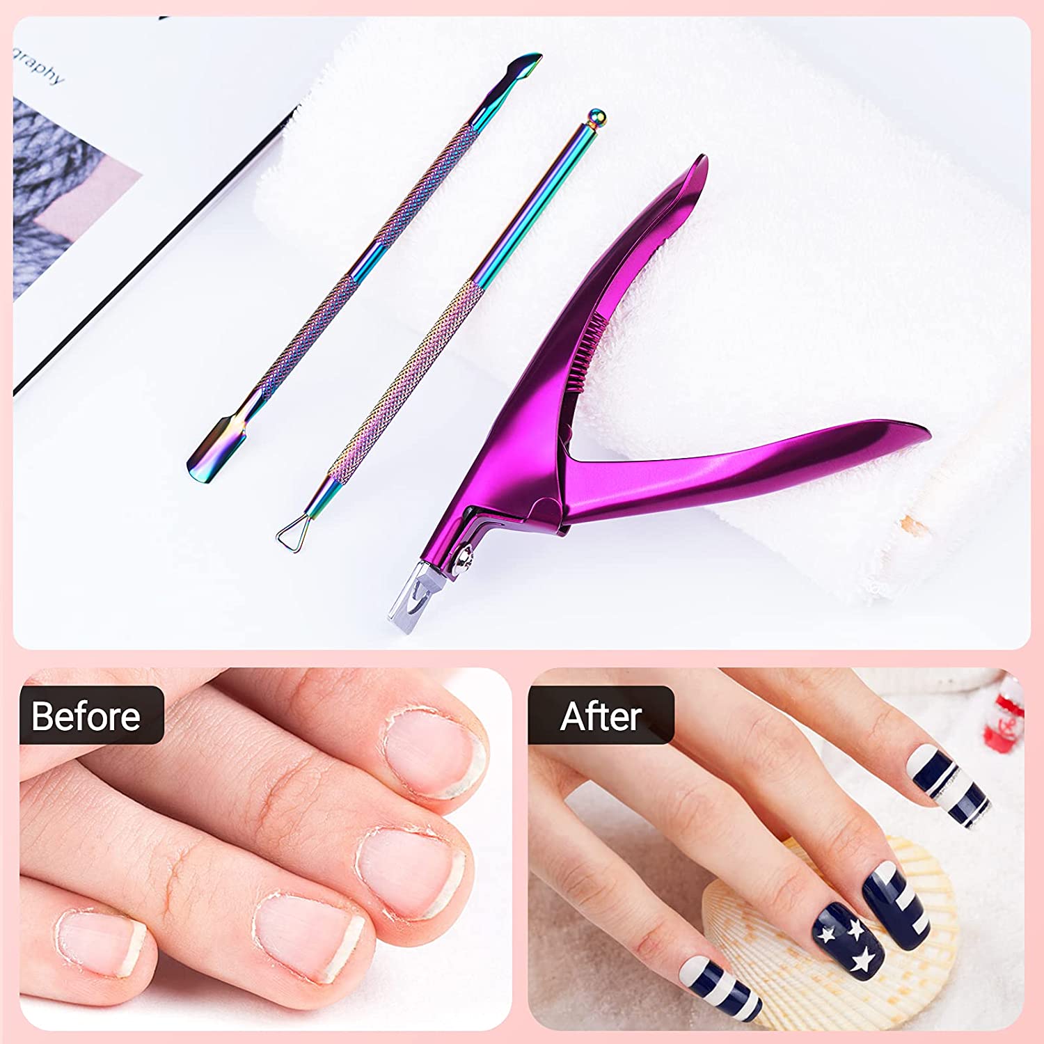 Acrylic Nail Clipper 3 in 1 Kit