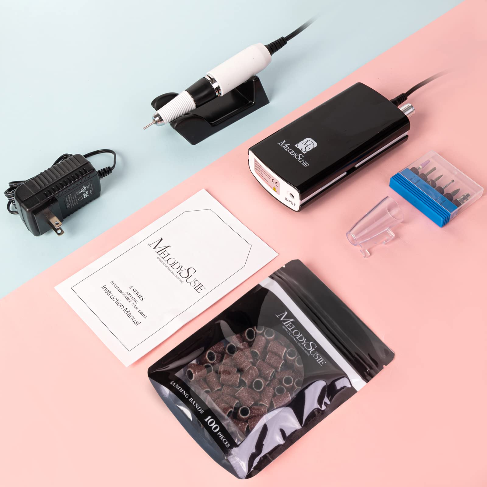 Artemis(SC300I) Clip-On Rechargeable Nail Drill 30,000RPM