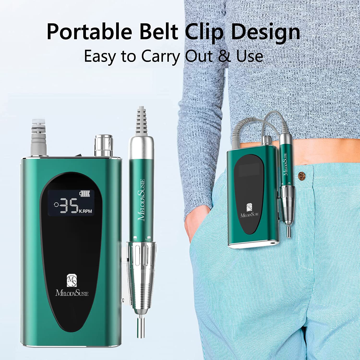MR2-Rechargeable Nail Drill 35,000 RPM
