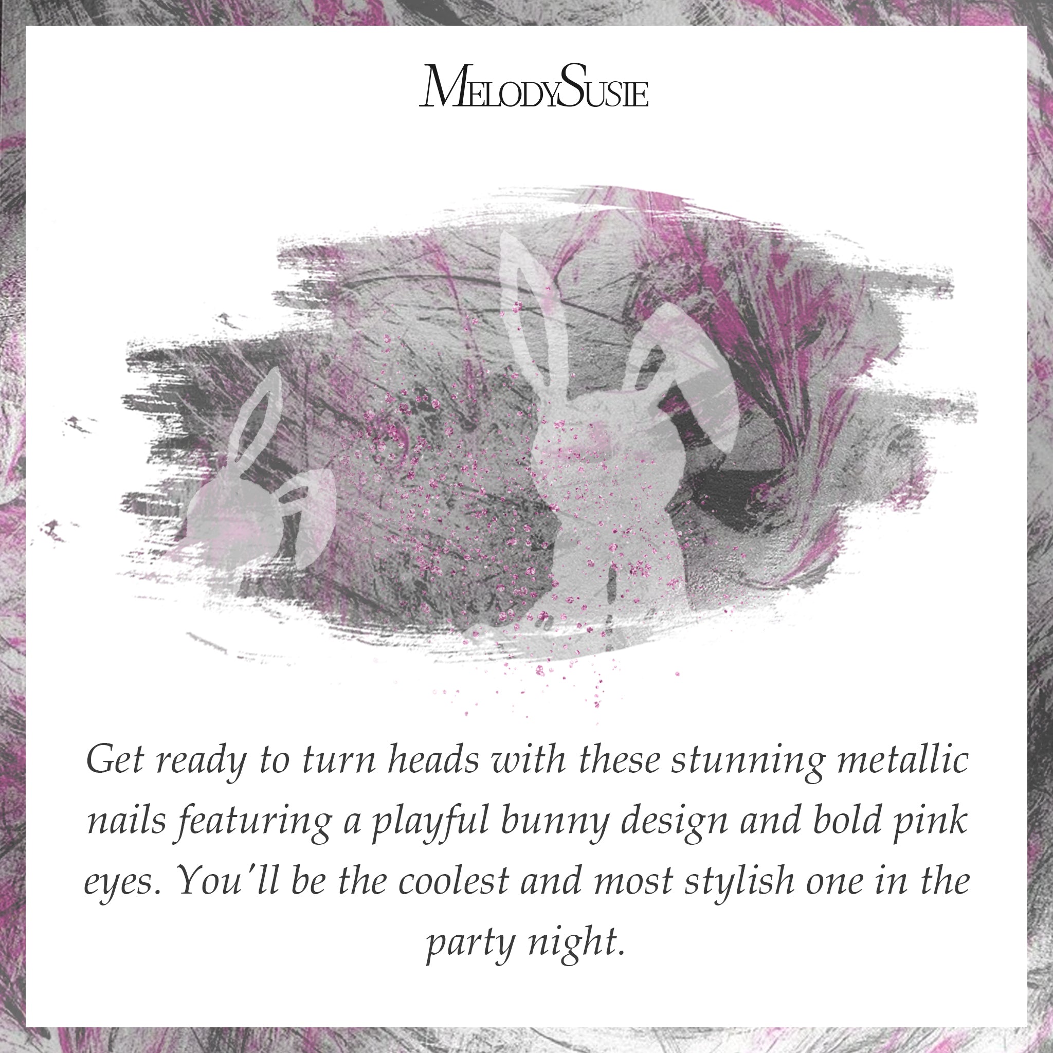Hunting Night Stiletto Regular Press-On Nails | MelodySusie
