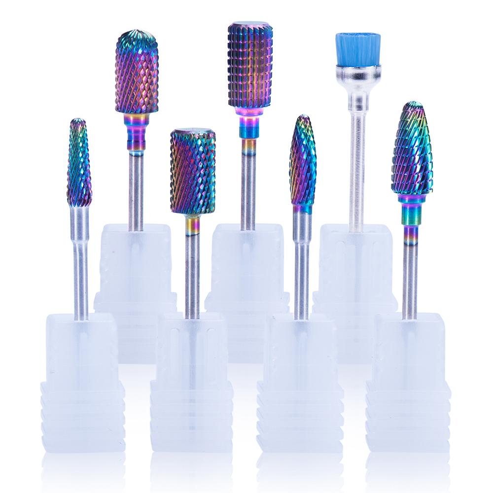 Sanitizer Box Colorful Tungsten Carbide Bits Set