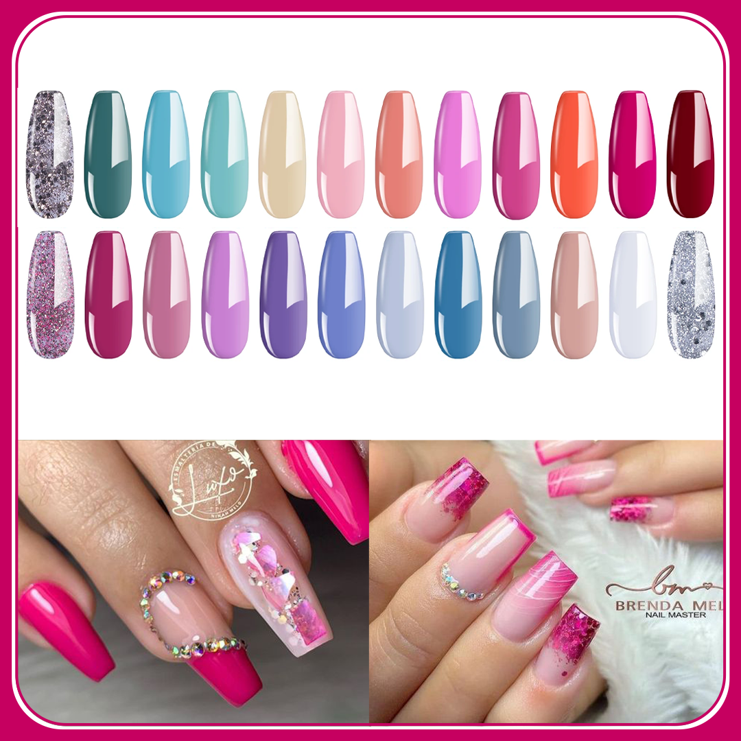 Macaron 24+4 Gel Nail Polish Kit