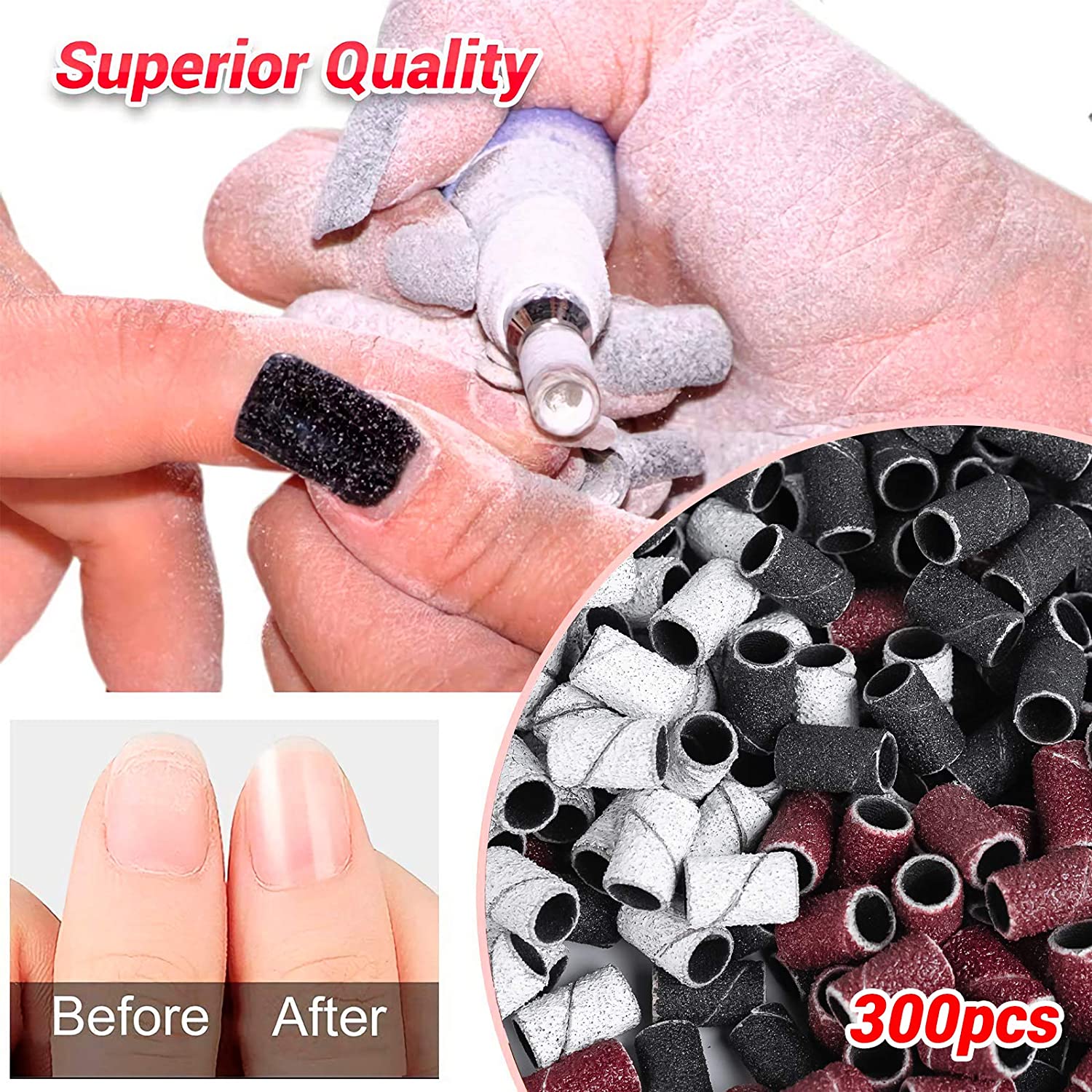 Colorful 300pcs Professional Sanding Bands