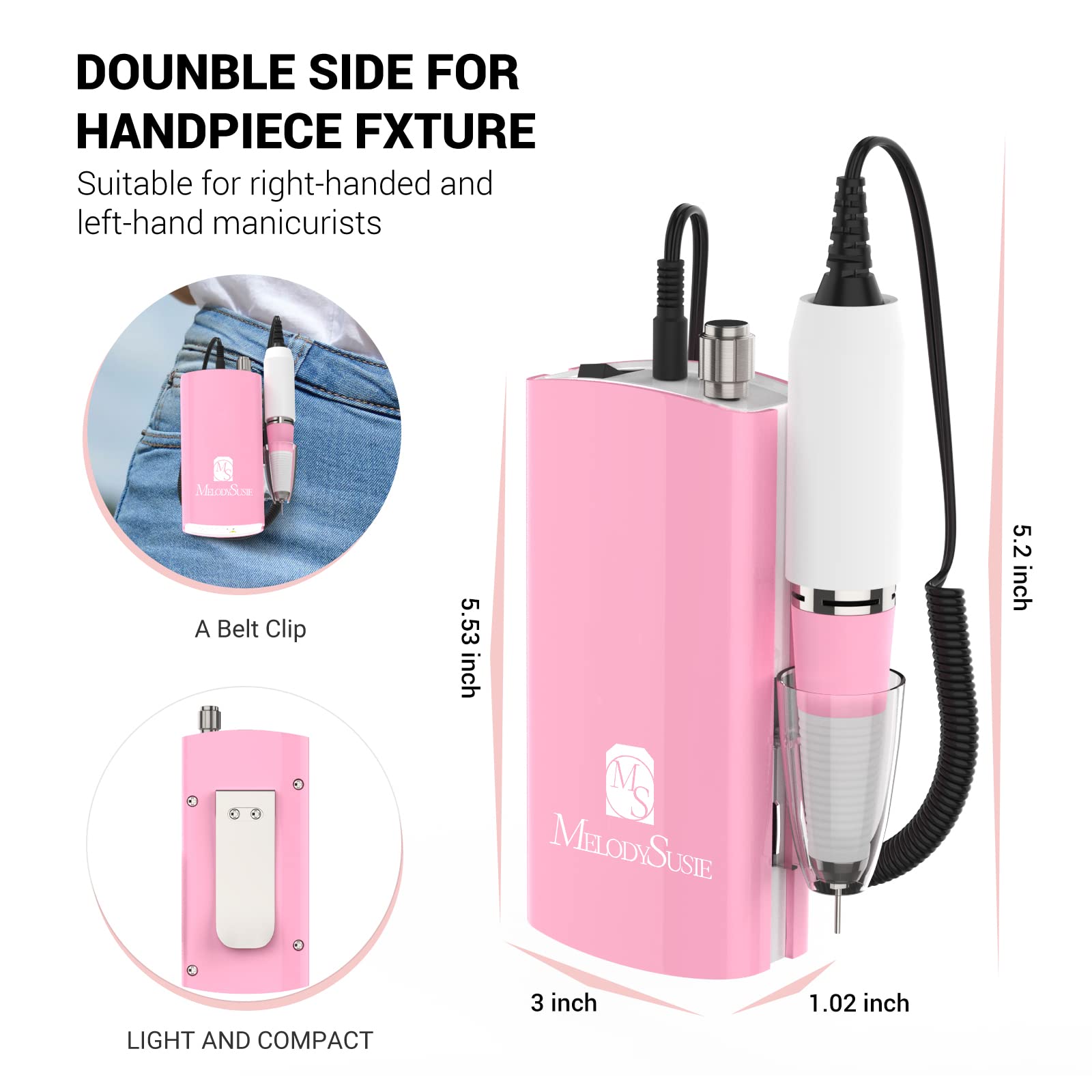 Artemis(SC300I) Rechargeable Nail Drill Sets