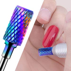 Tungsten Carbide Diamond Nail Drill Bits Set 7Pcs