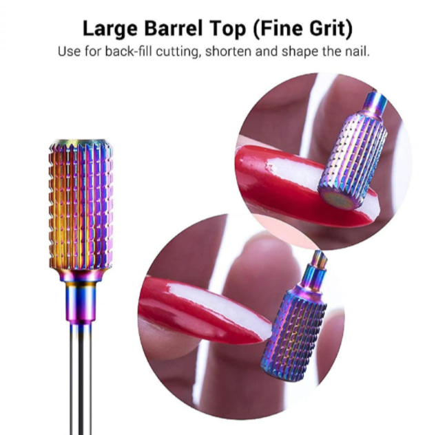 Sanitizer Box Colorful Tungsten Carbide Bits Set