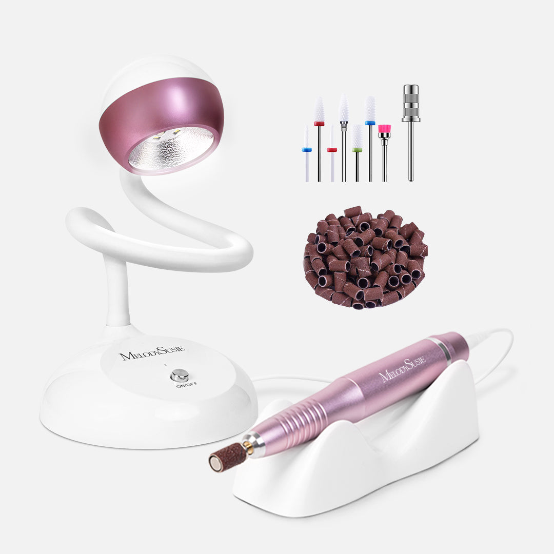 XC150D 3 in 1 Nail Drill with Nail Art Lamp