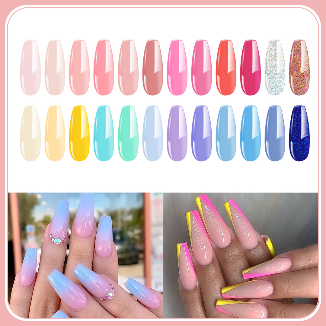 Color Nail Art Brushes Set (6Pcs)