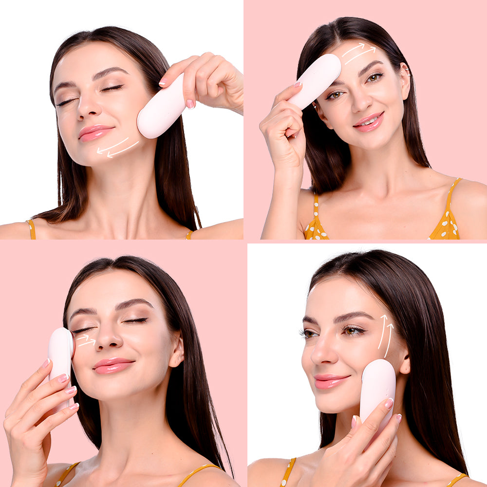 hot and cold facial massager