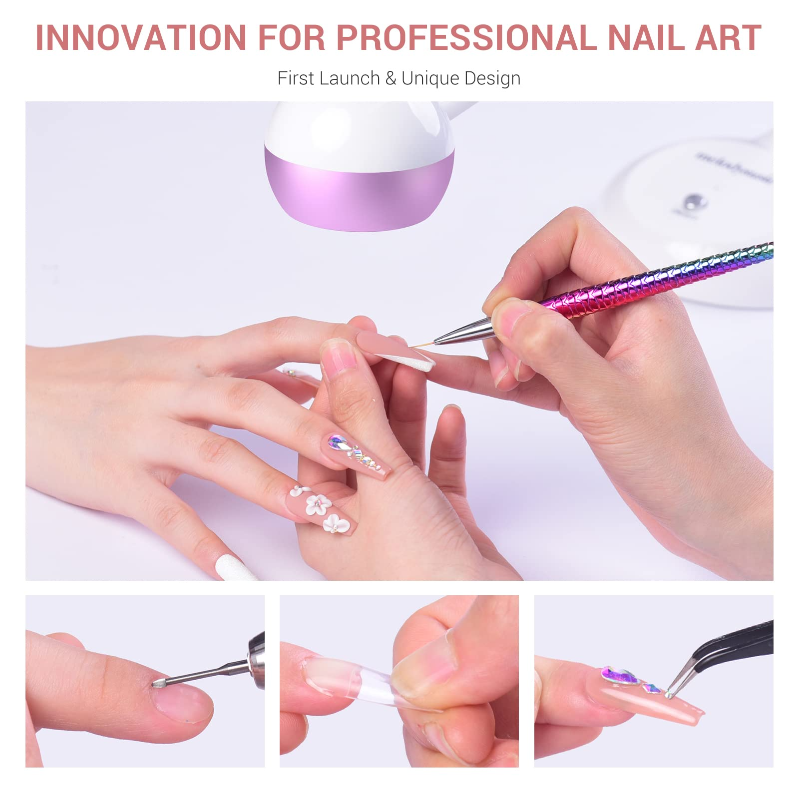 S-Pro09M(Spro09D) 2 in 1 UV LED Nail Art Lamp