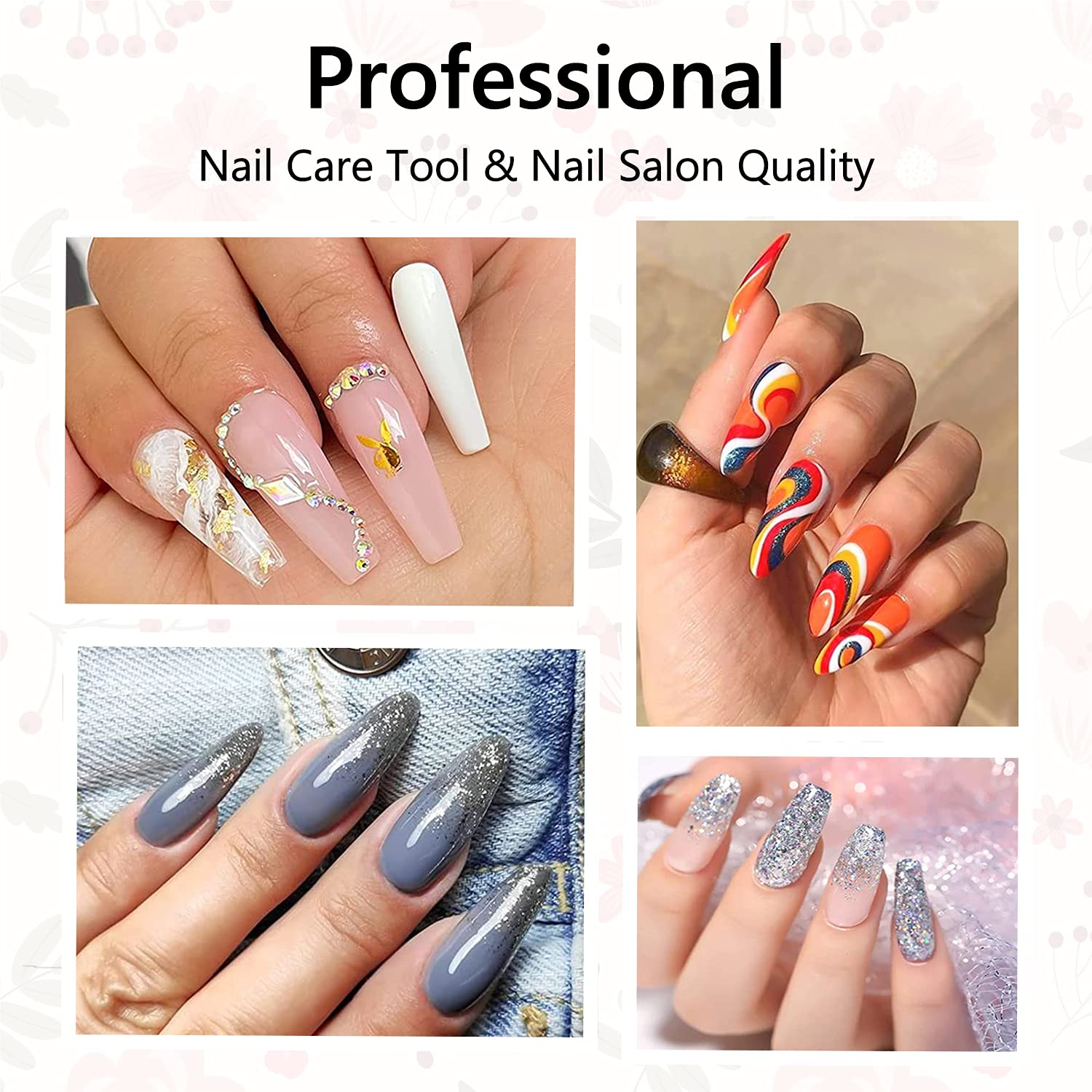 Tungsten Carbide Cuticle Cleaner Nail Drill Bit-Fine(1pc)