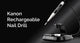 The Most Luxury Manicure Gift: Customize Your Name on Kanon Rechargeable Nail Drill