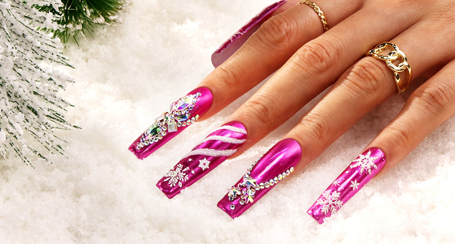 HOW TO: The Stunning DIY Winter and Holiday Nail Art Tutorial for Beginners