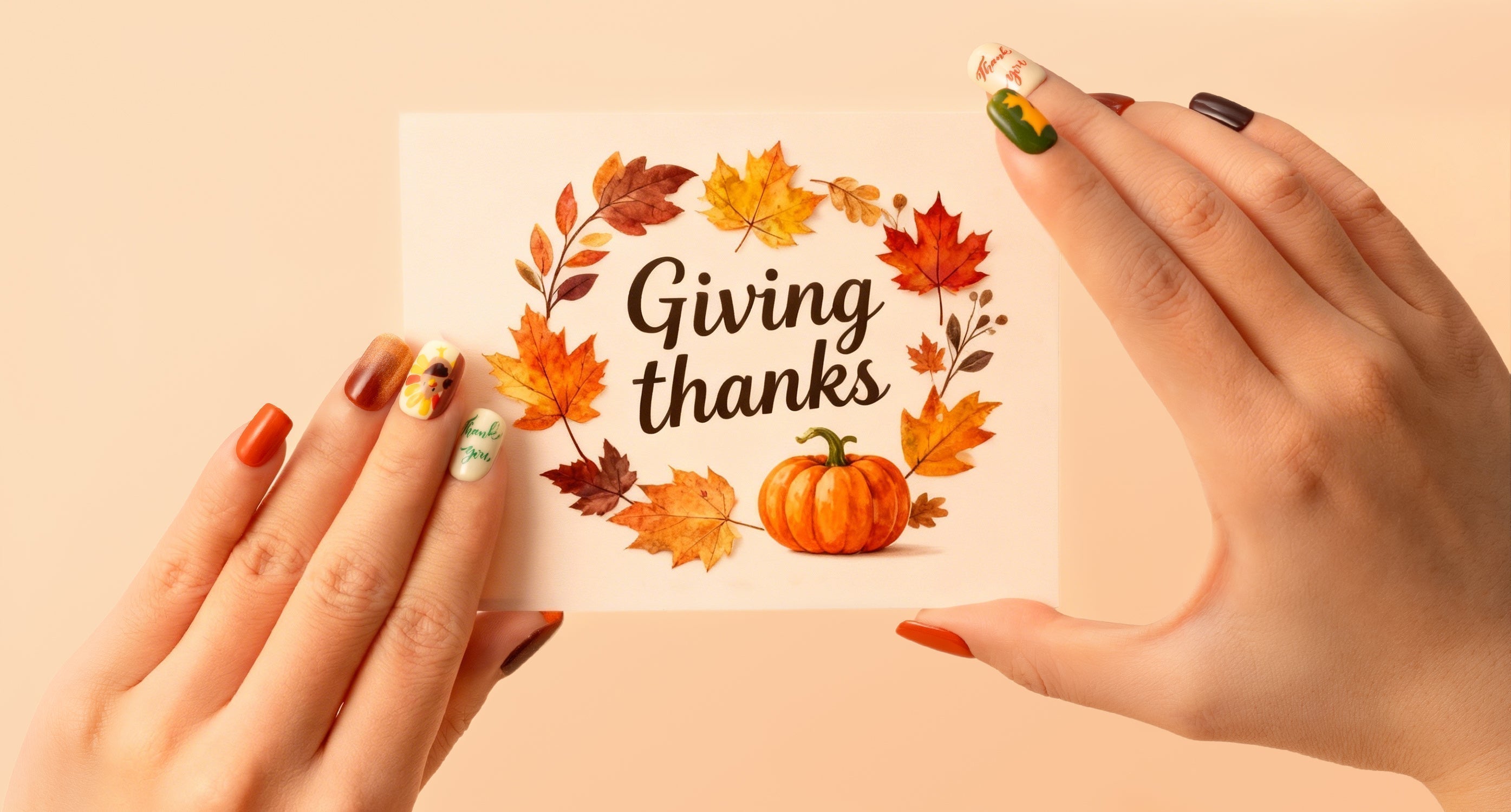 melodysusie thanksgiving nail