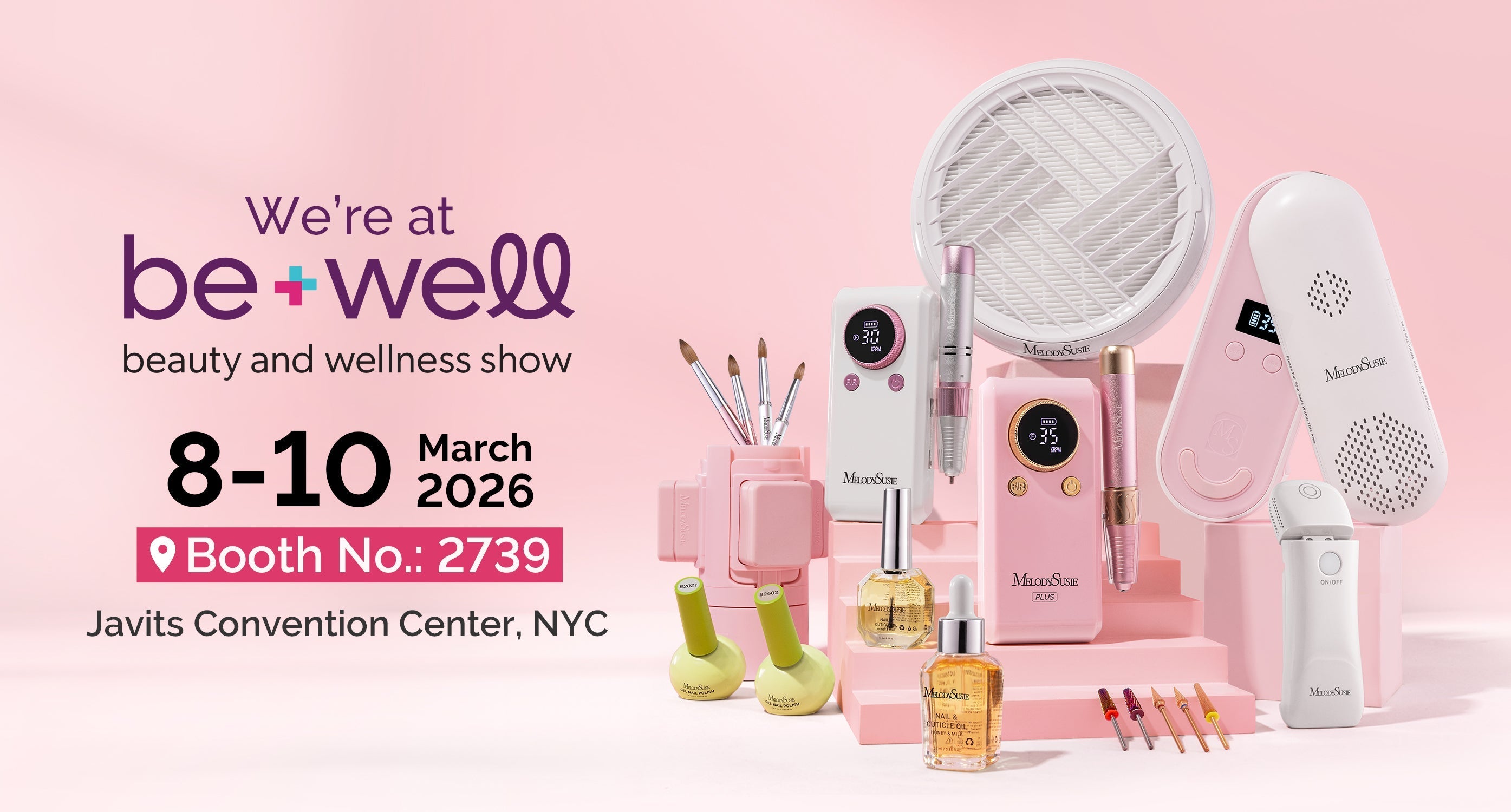 melodysusie at bewell beauty and wellness show