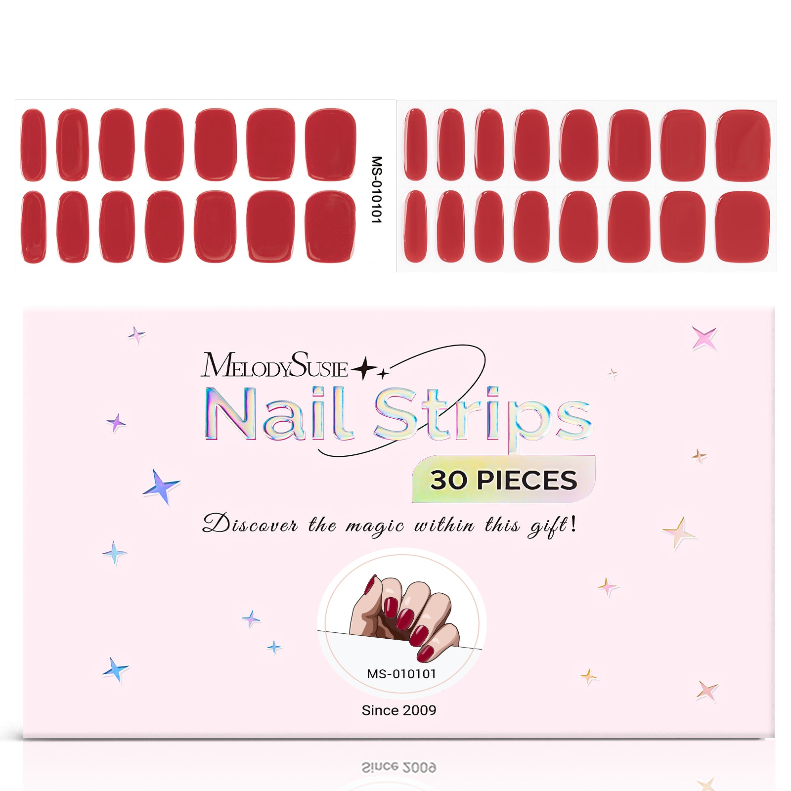 Semi Cured Gel Nail Strips - US ONLY