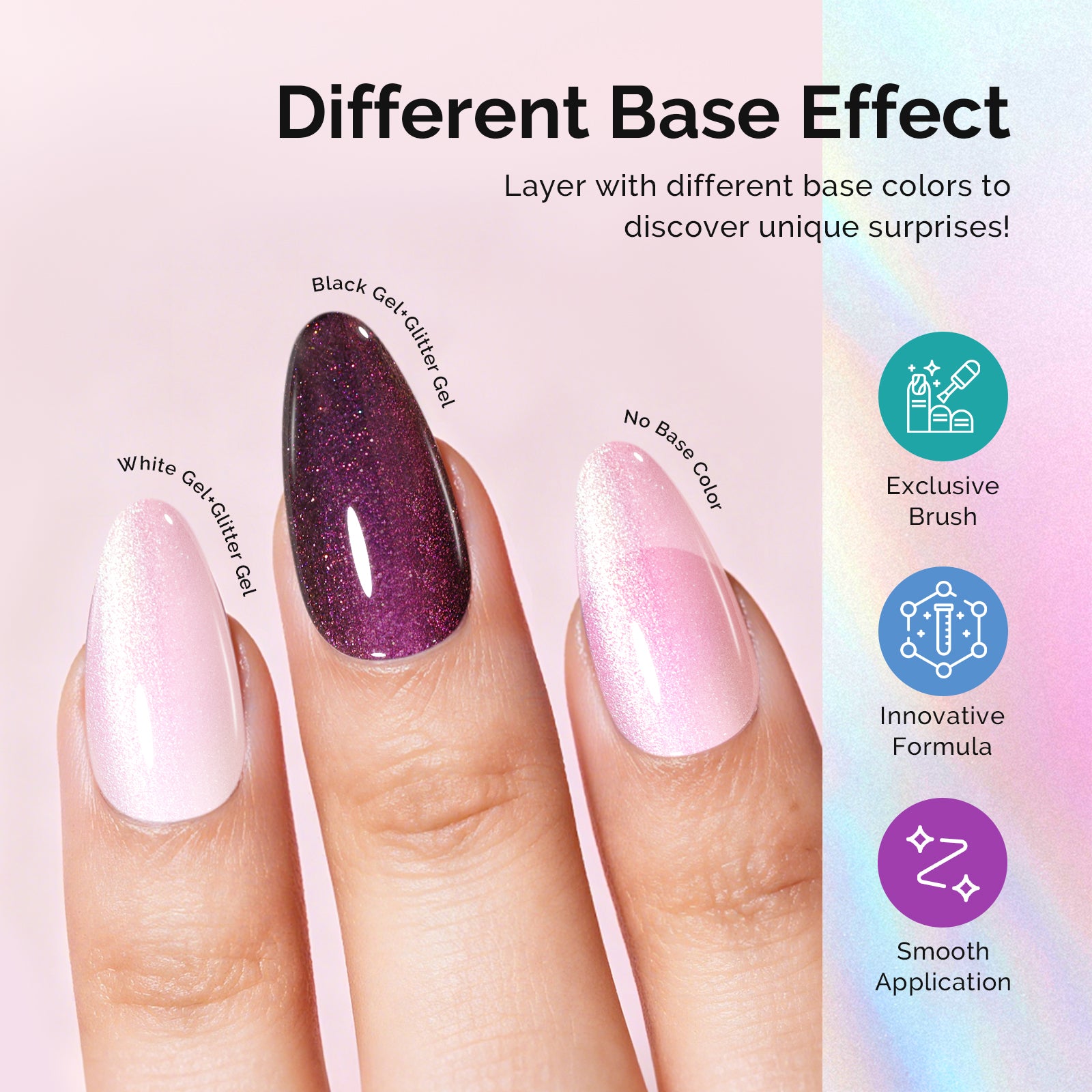 G2607 Shimmer Pearl Pink - TPO-Free Thick Gel Nail Polish(15ml)