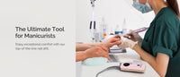 SM200F Plus Rechargeable 35000RPM Nail Drill
