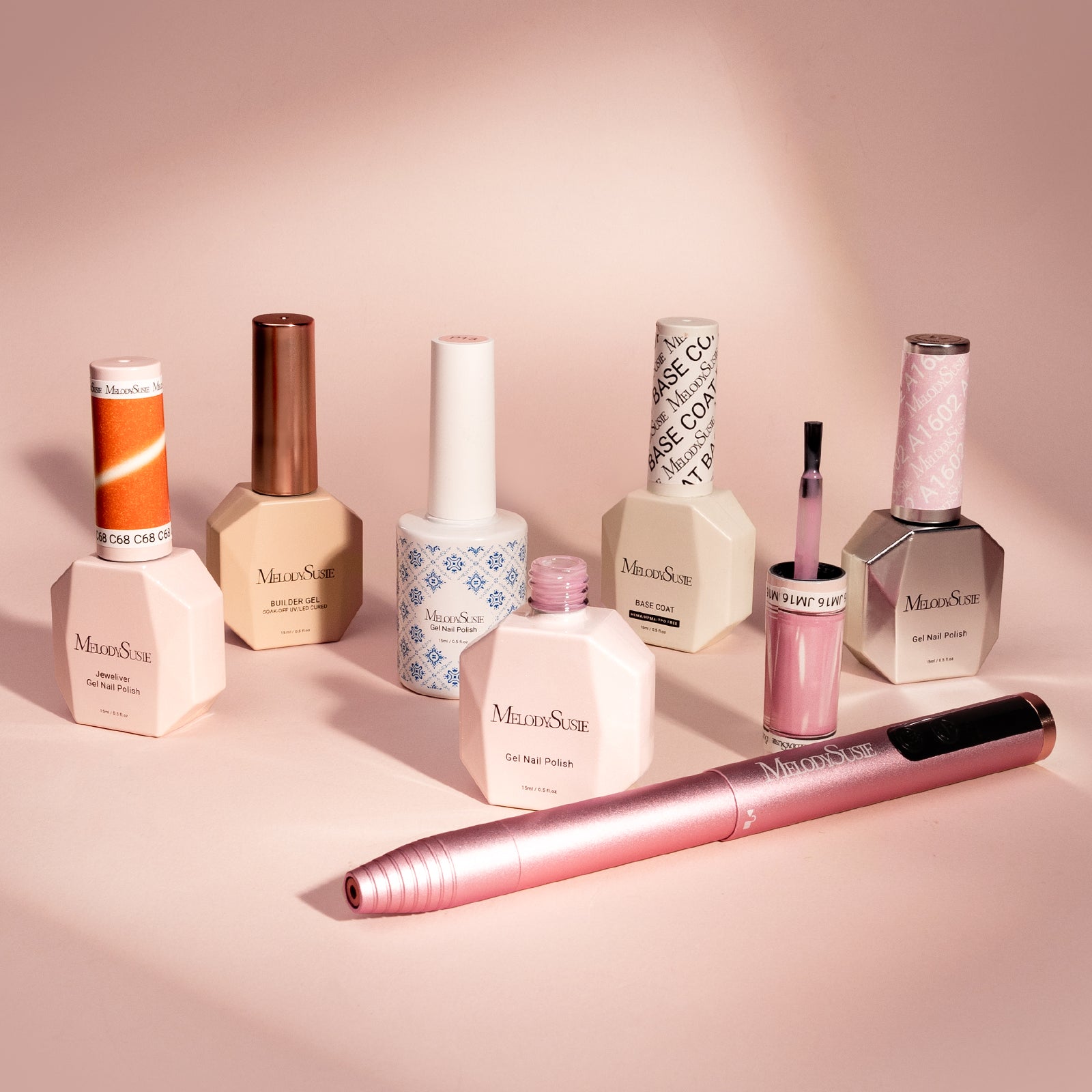 PC100GR & 12Pcs Gel Nail Polishes