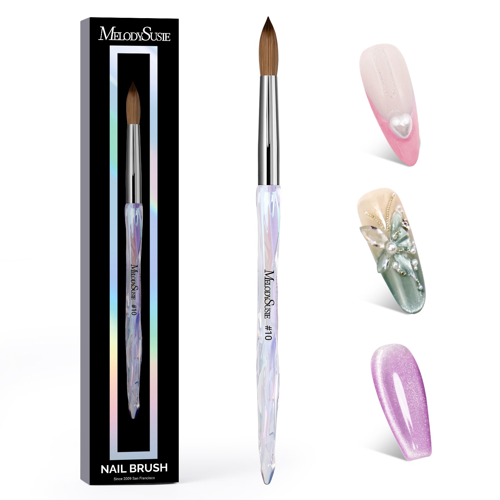 100% Kolinsky Acrylic Nail Brush