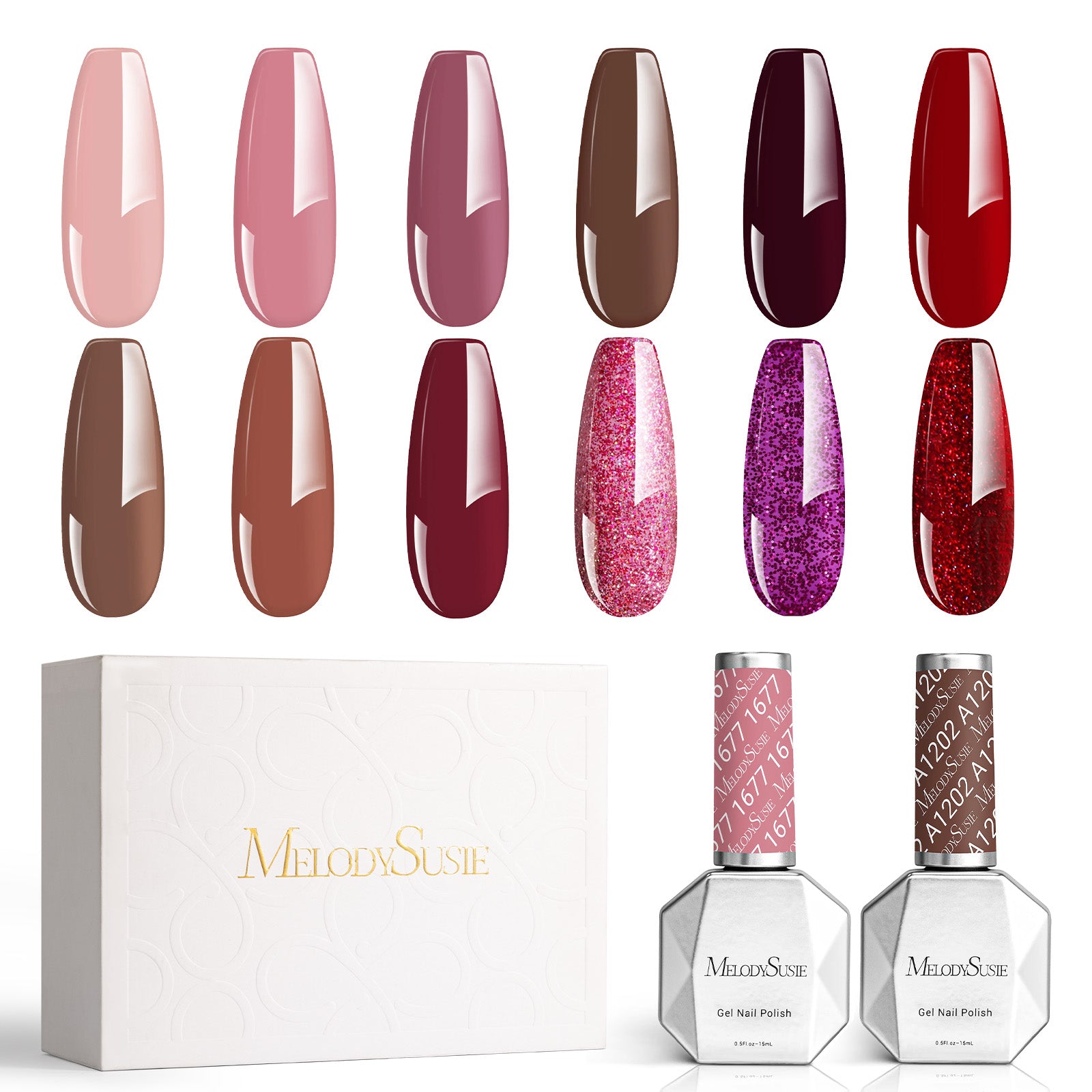 Fall & Winter 15ml Gel Nail Polish Set