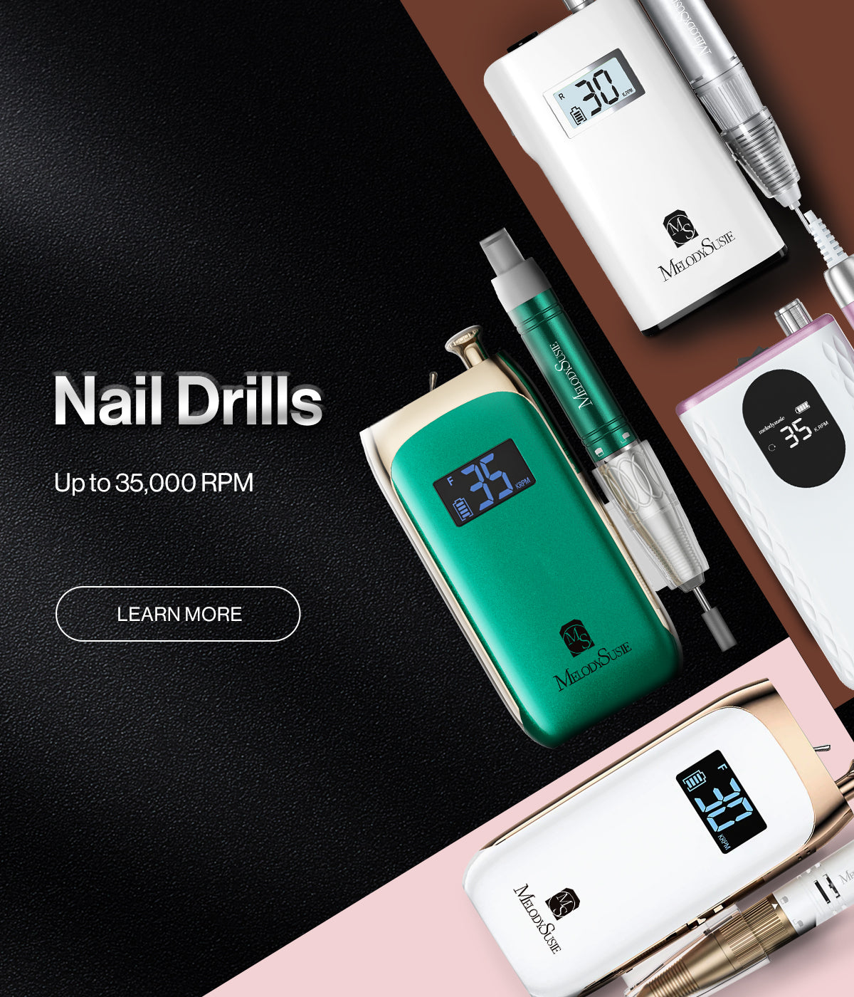 Professional Electric Nail Drills Up To 35000 RPM